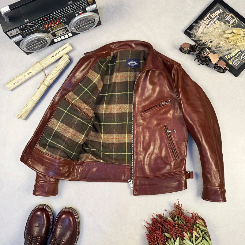 Mulholland Horsehide Moto Jacket - Image 8