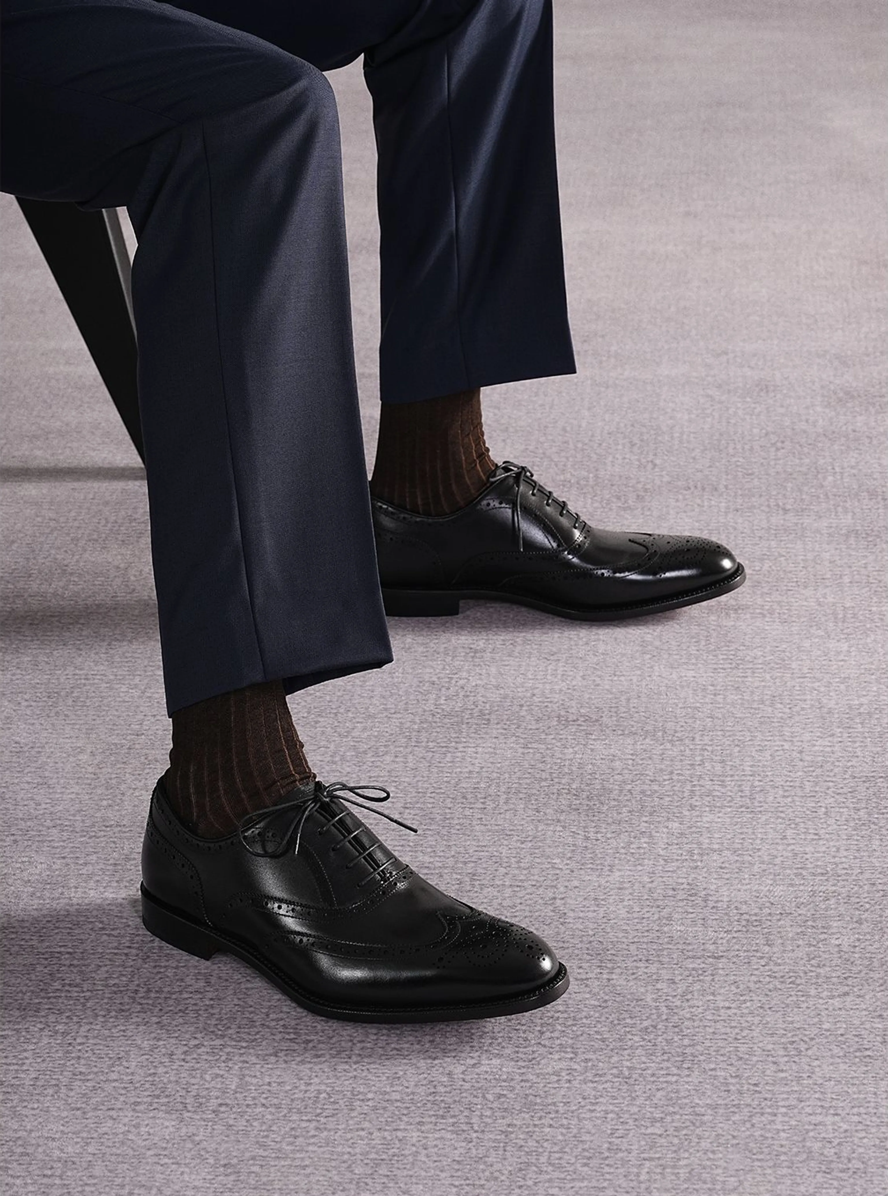 Museum Calf Italian Leather Wingtip Oxford - Image 8