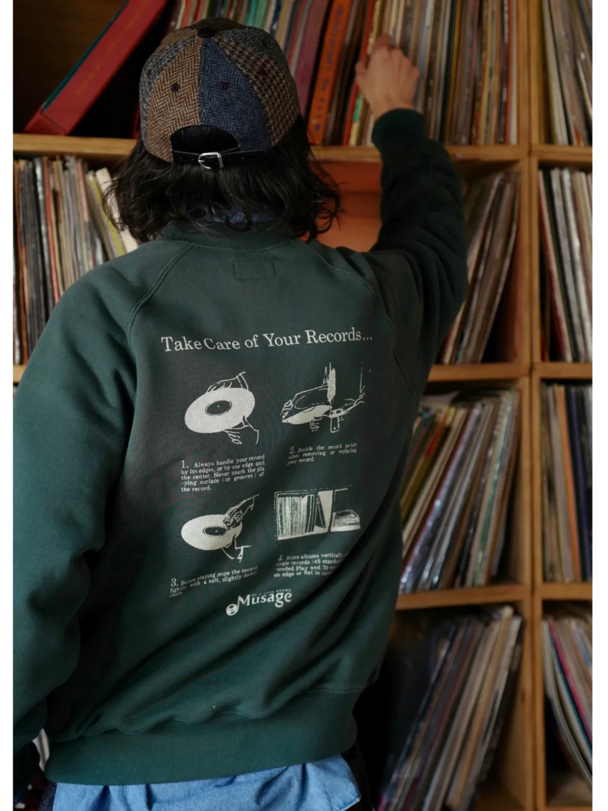 Music Raglan Sweatshirt - Image 3