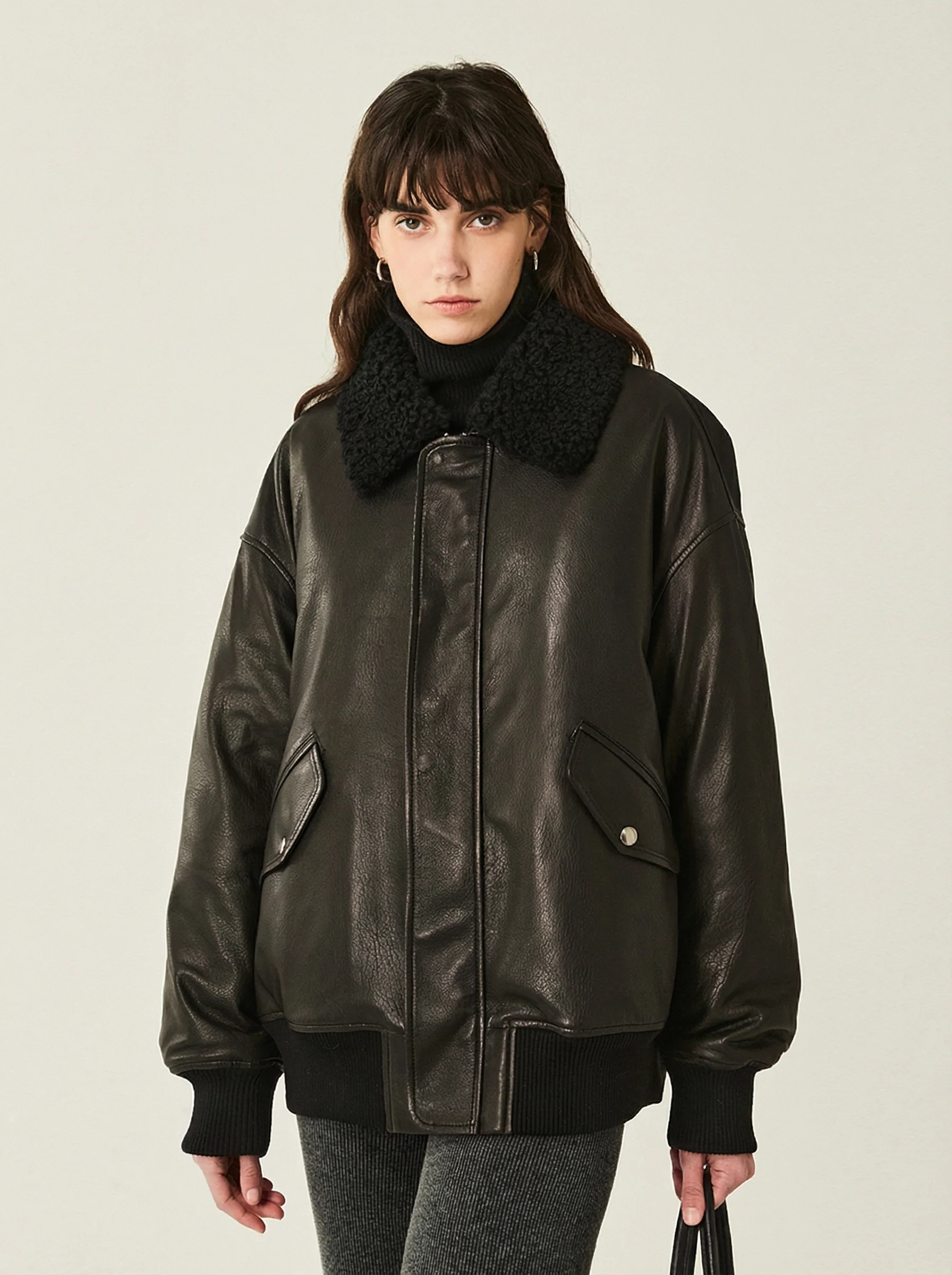 Nappa Lambskin Down Bomber - Image 10