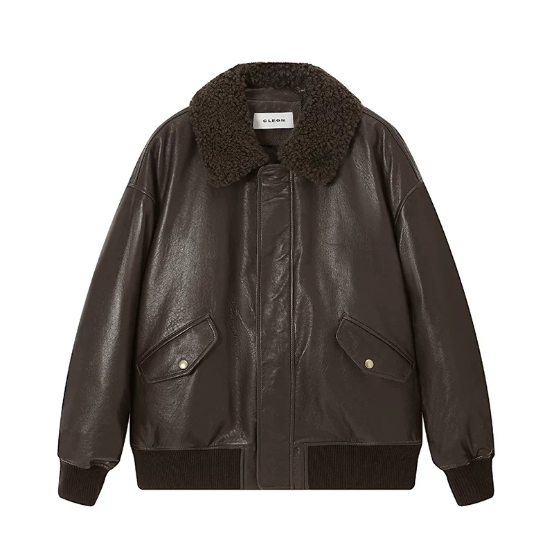 Nappa Lambskin Down Bomber - Image 2