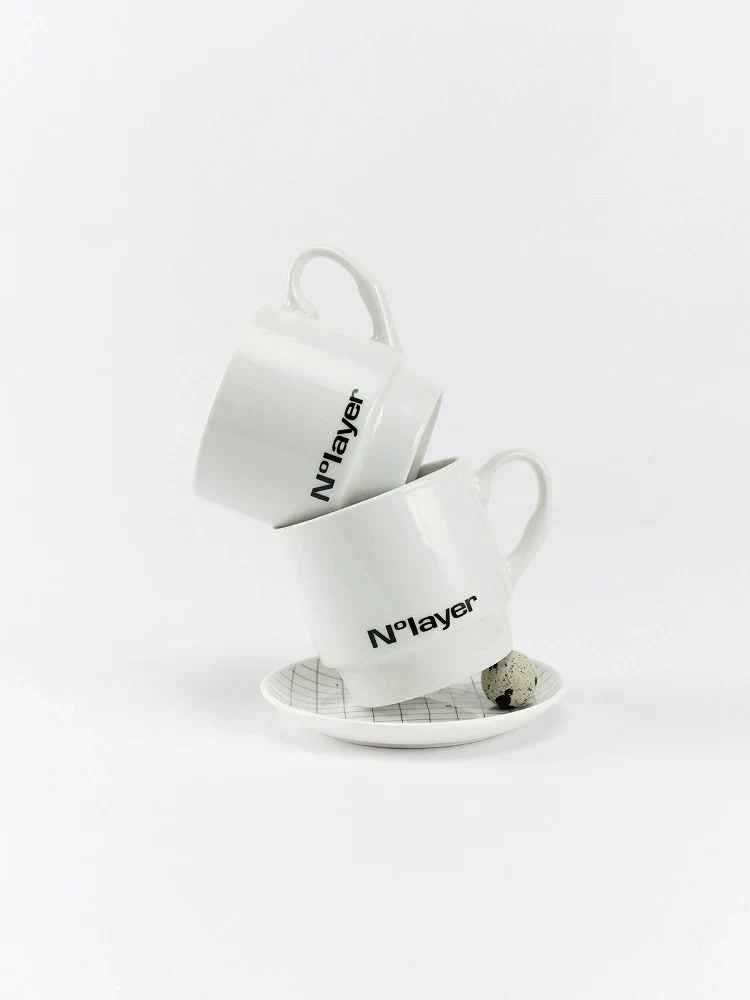 New Bone China Cup and Saucer Set