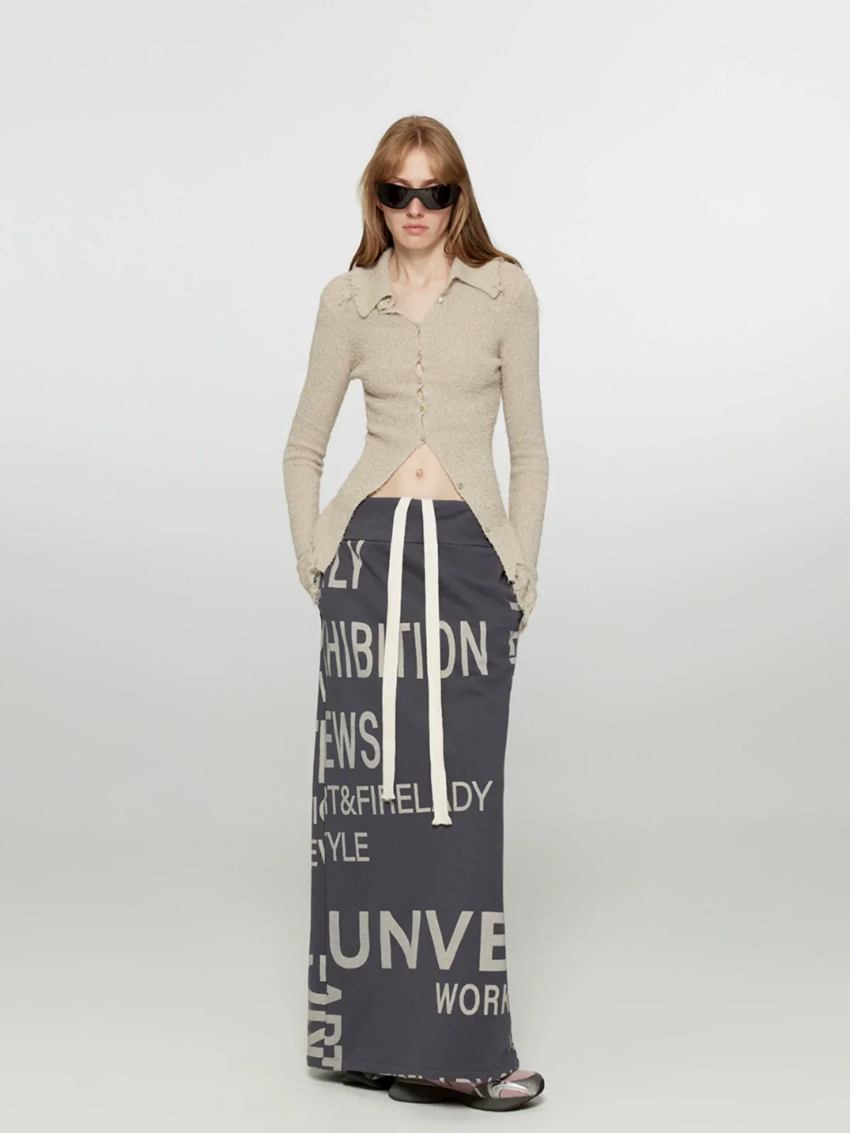 Night Dream Hollow Knit Cardigan - Image 5