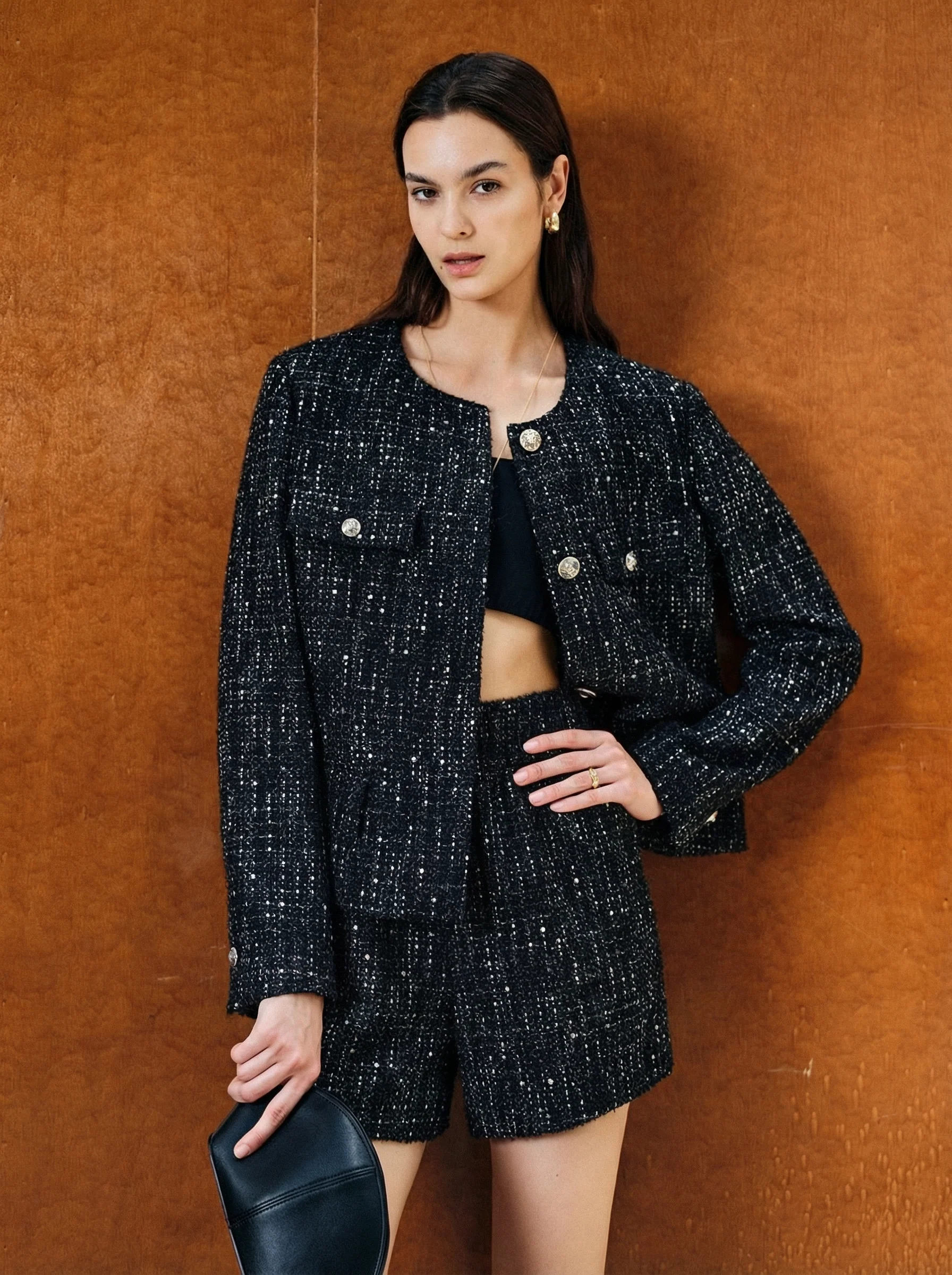Nightfall Tweed Jacket & Shorts