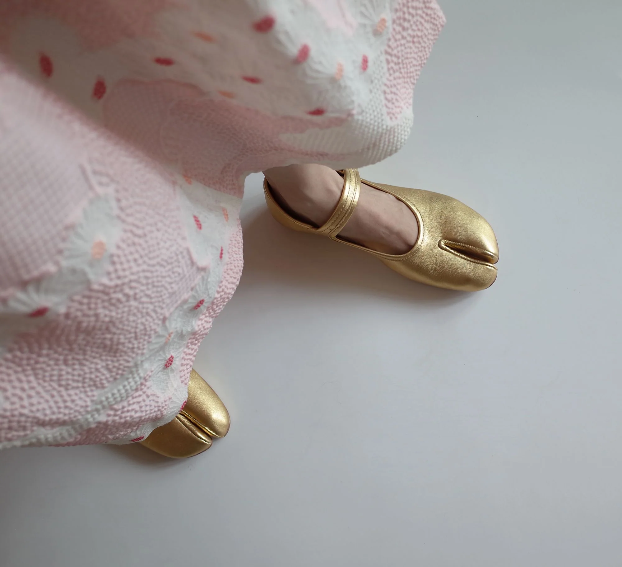 Ninja Gold Split-Toe Flats - Image 3