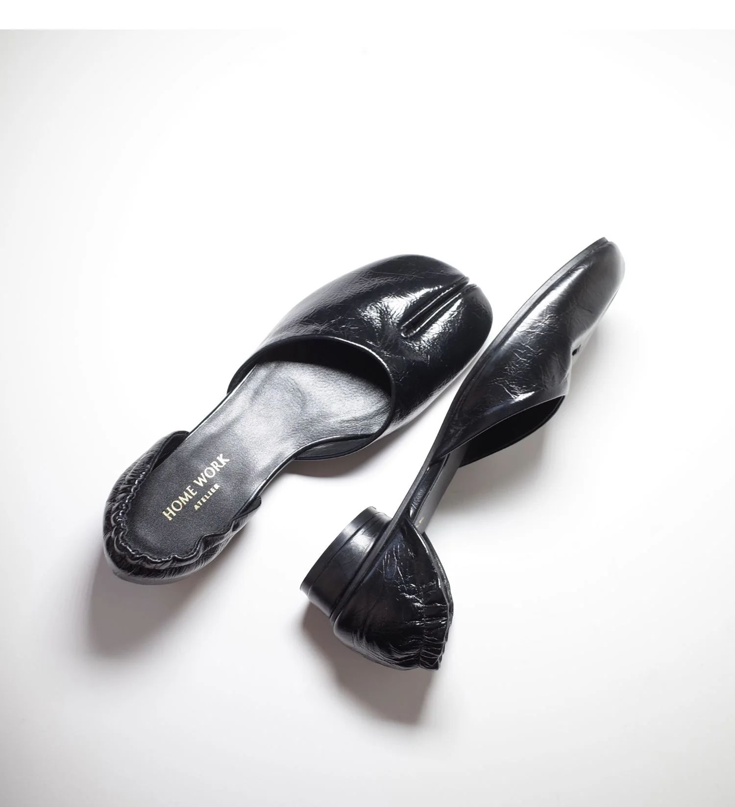 Ninja Split Toe Leather Sandals