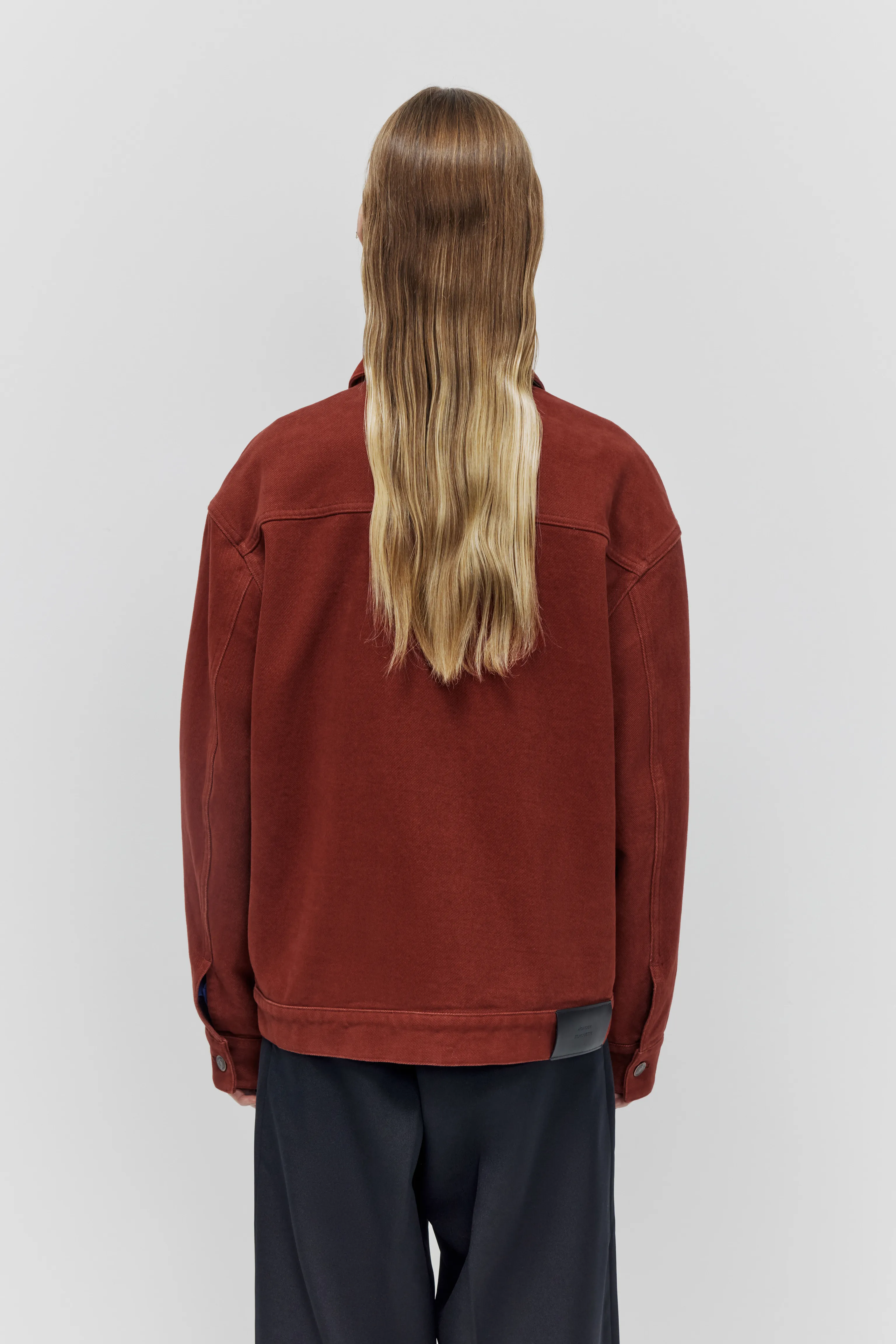 Noel Brushed Cotton Trucker Jacket - Image 4