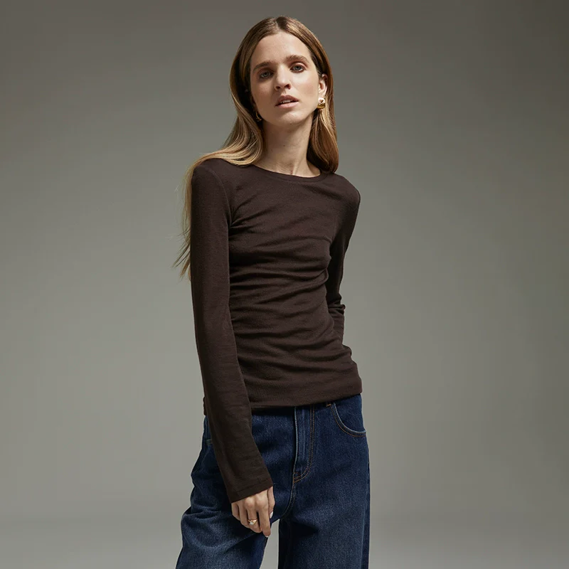 NORAH Slim Wool Tee - Image 13