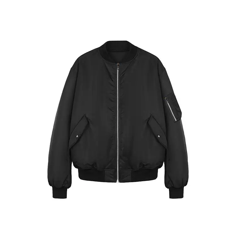 Nylon Bomber Jacket - Image 2