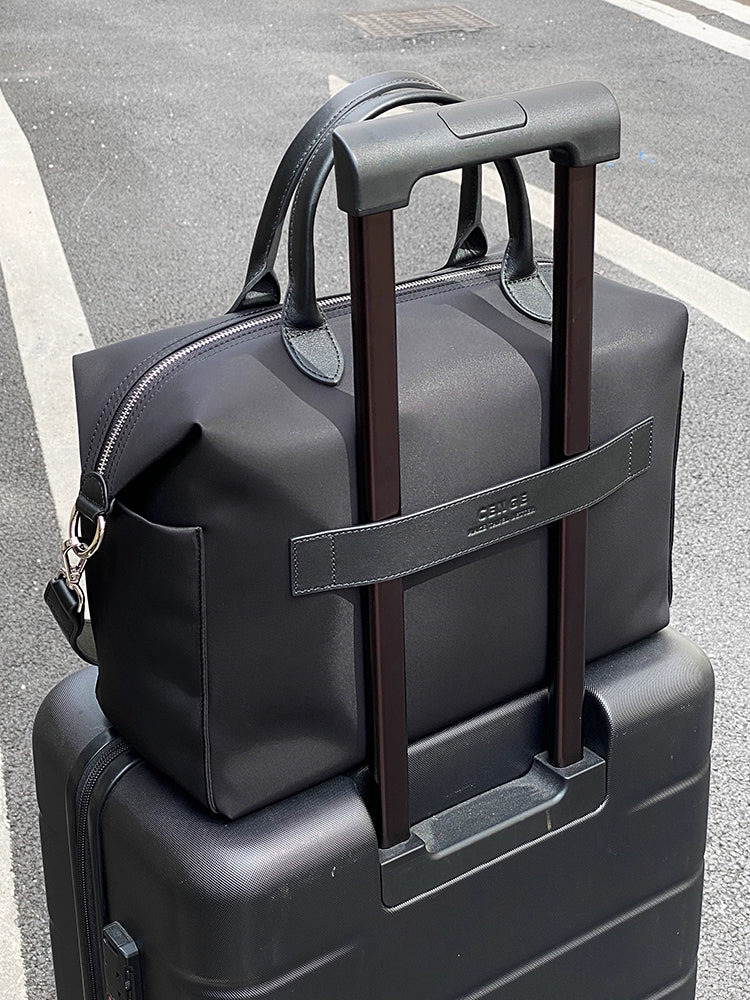 Nylon & Leather Tote - Image 16