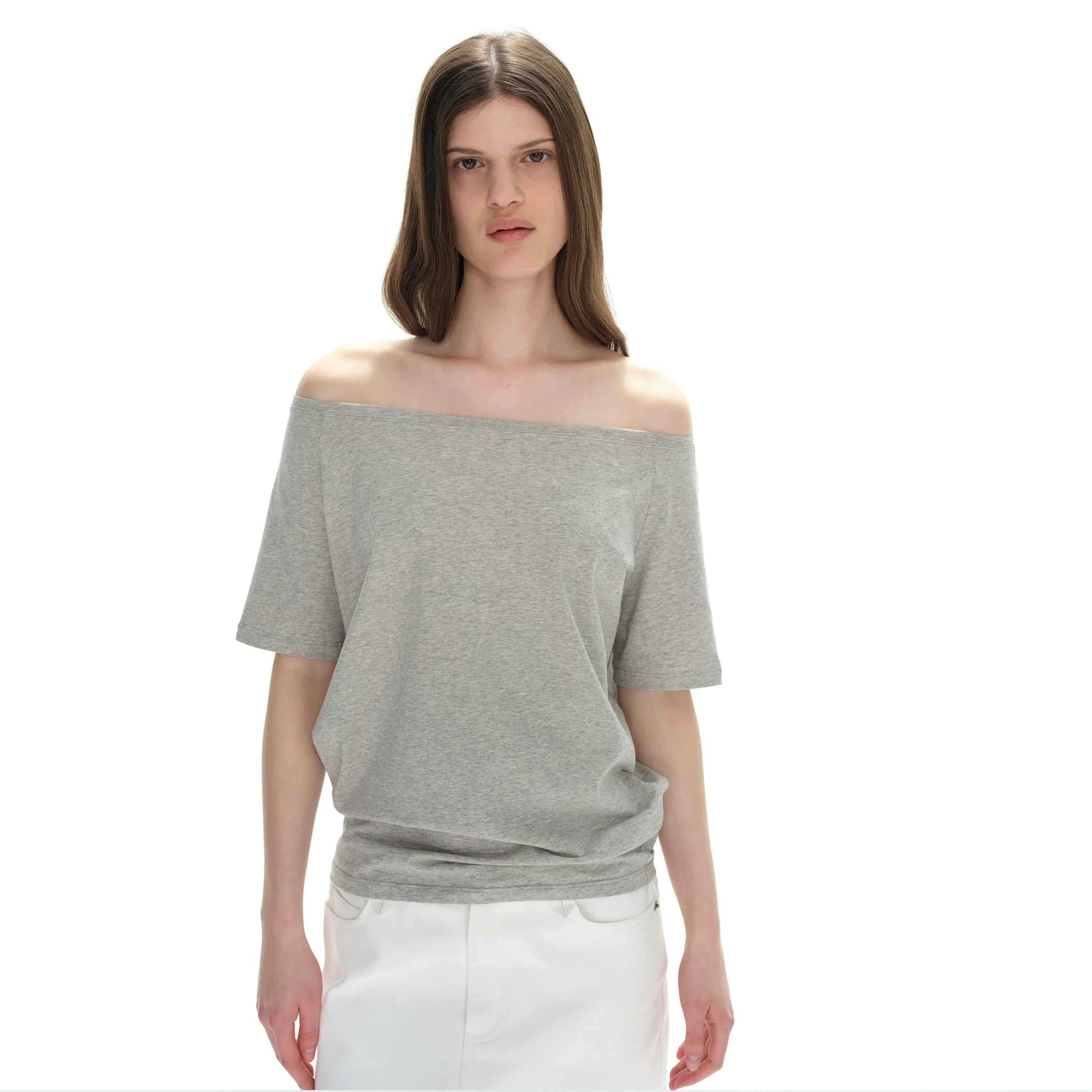 Off-Shoulder T-Shirt - Image 2