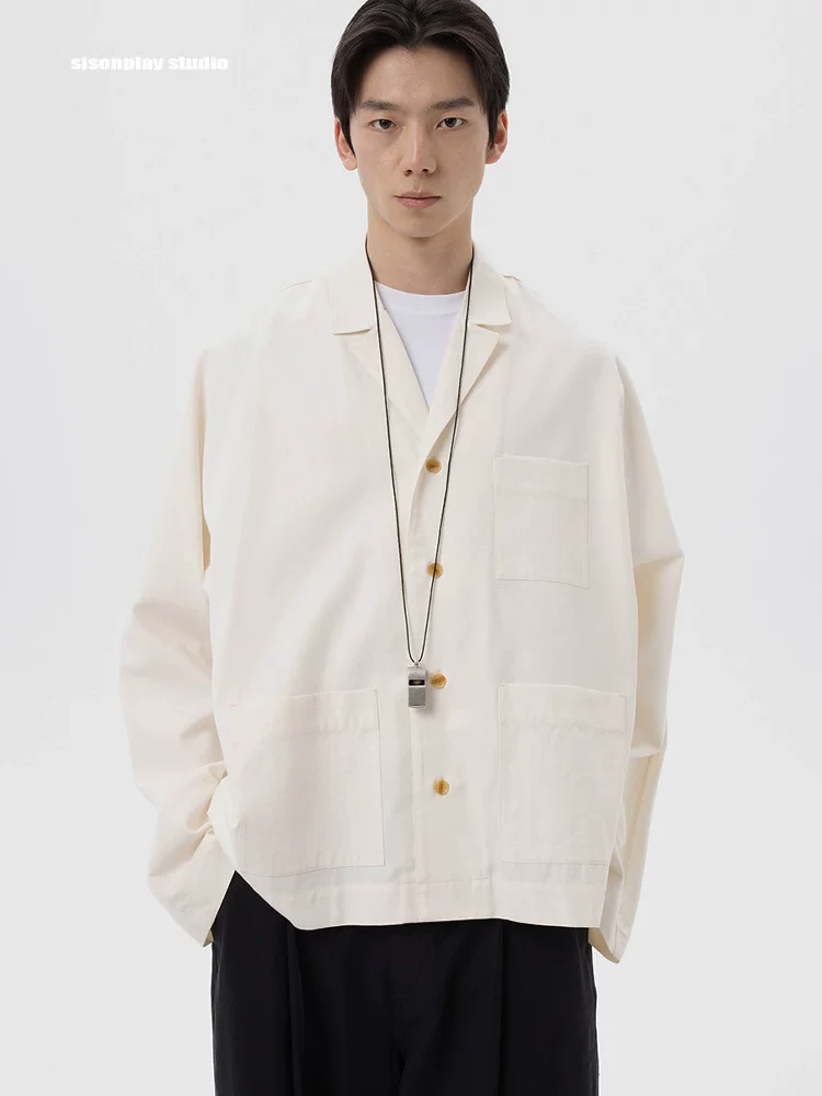 Off-White Camp-Collar Shirt Jacket - Image 3