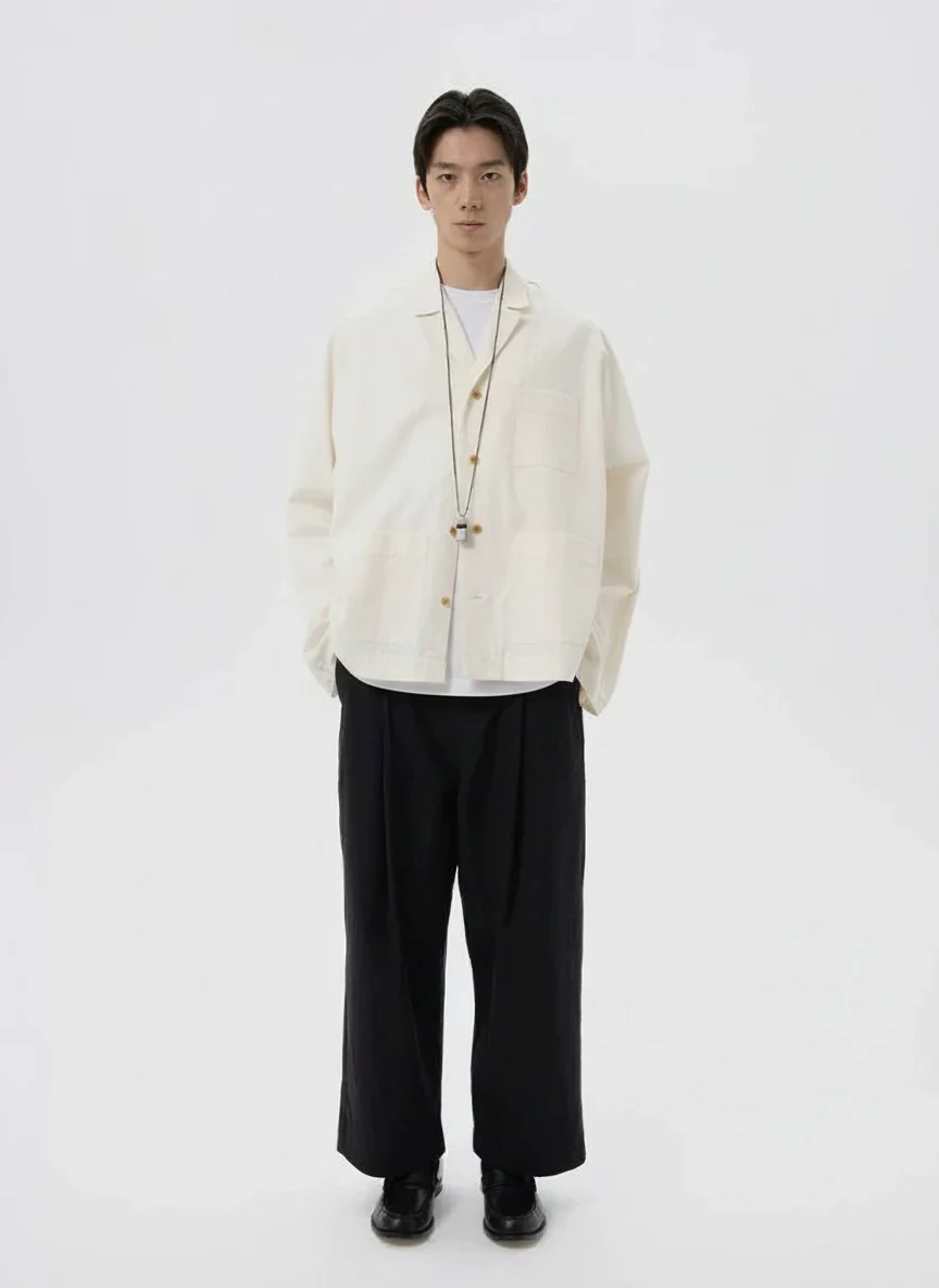 Off-White Camp-Collar Shirt Jacket - Image 6