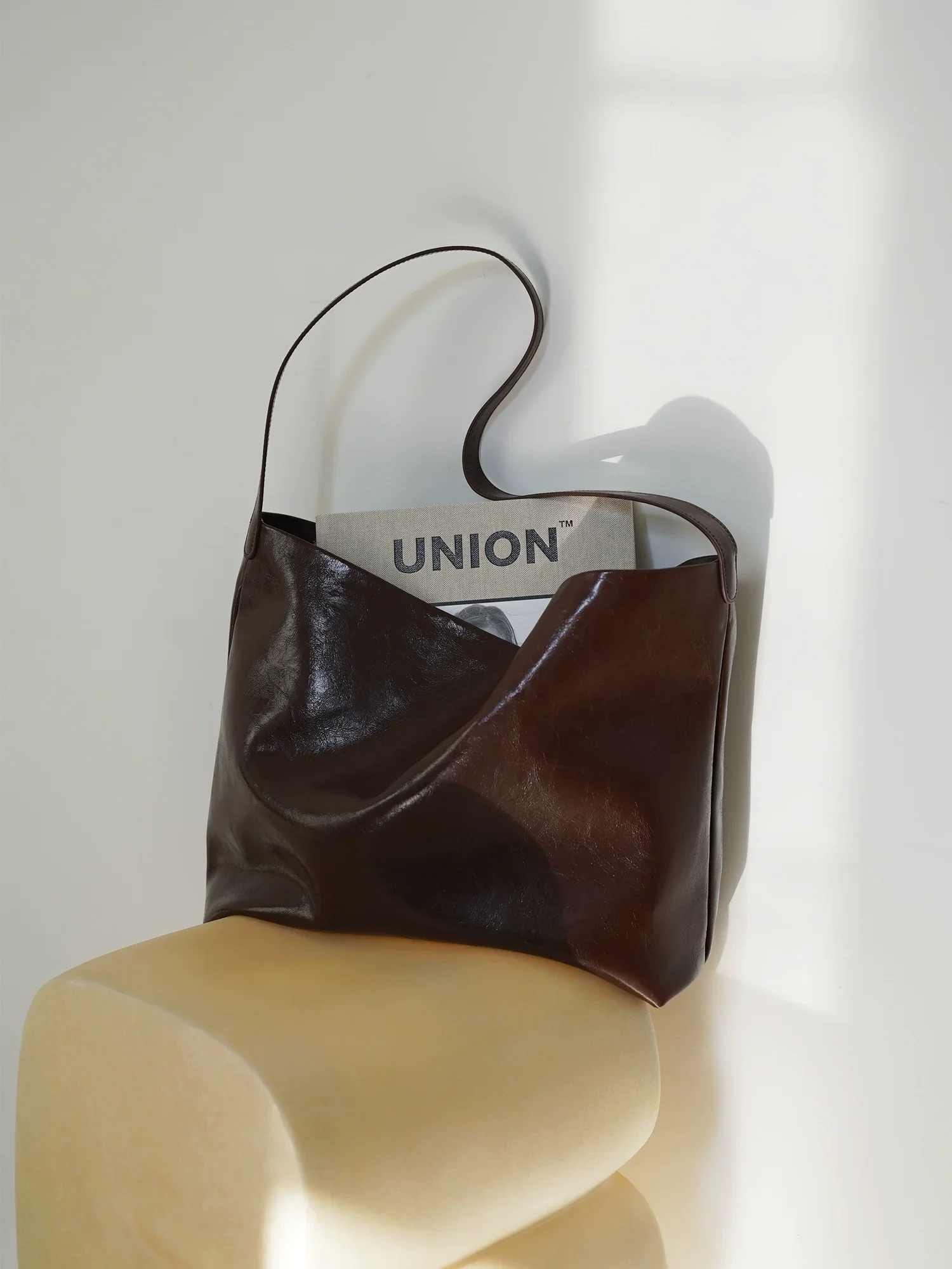 Oil-Waxed Cowhide Tote - Image 5