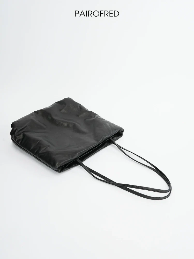Oil-Waxed Lambskin Tote - Image 3