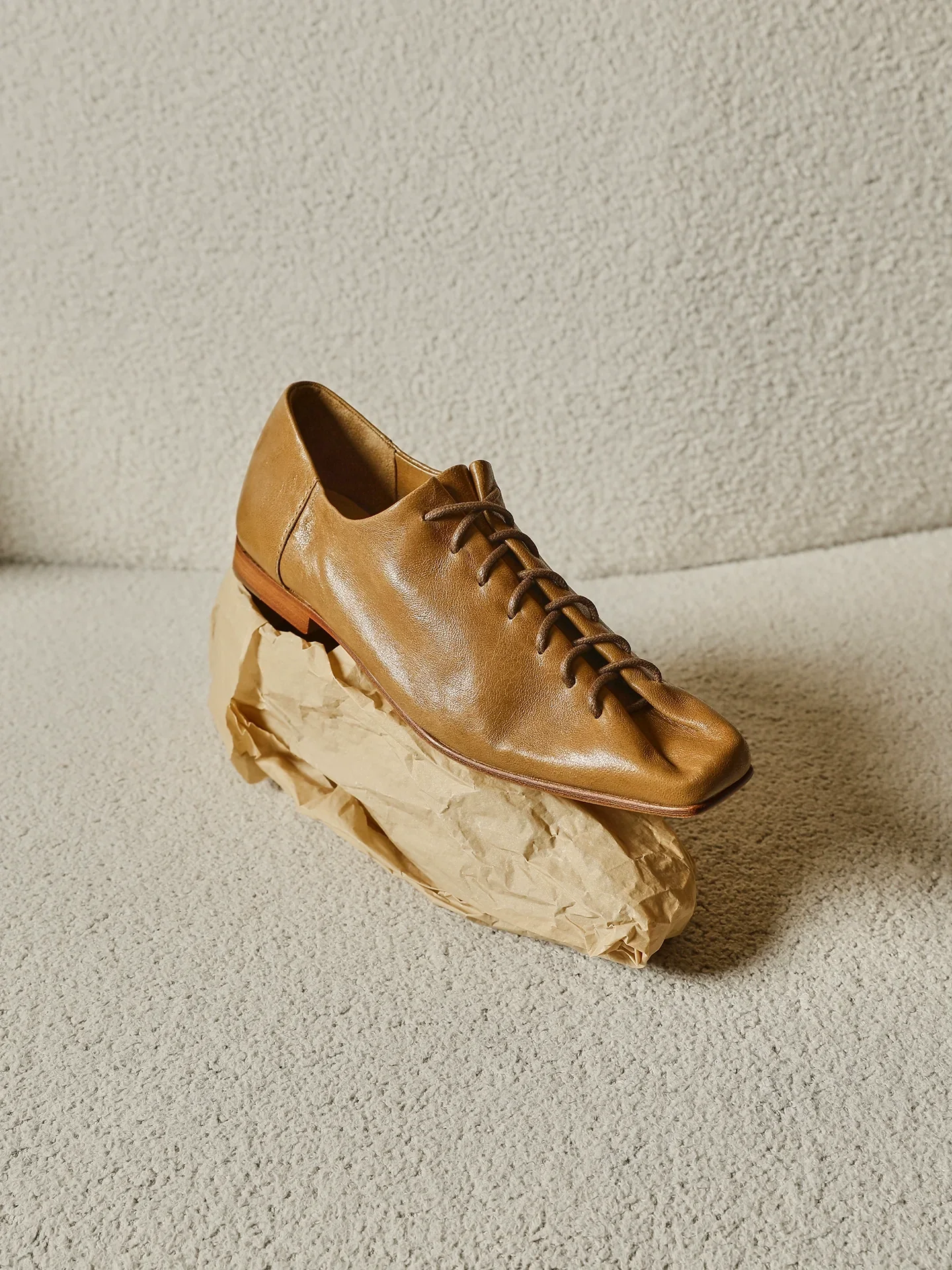 Oil-Waxed Sheepskin Derby