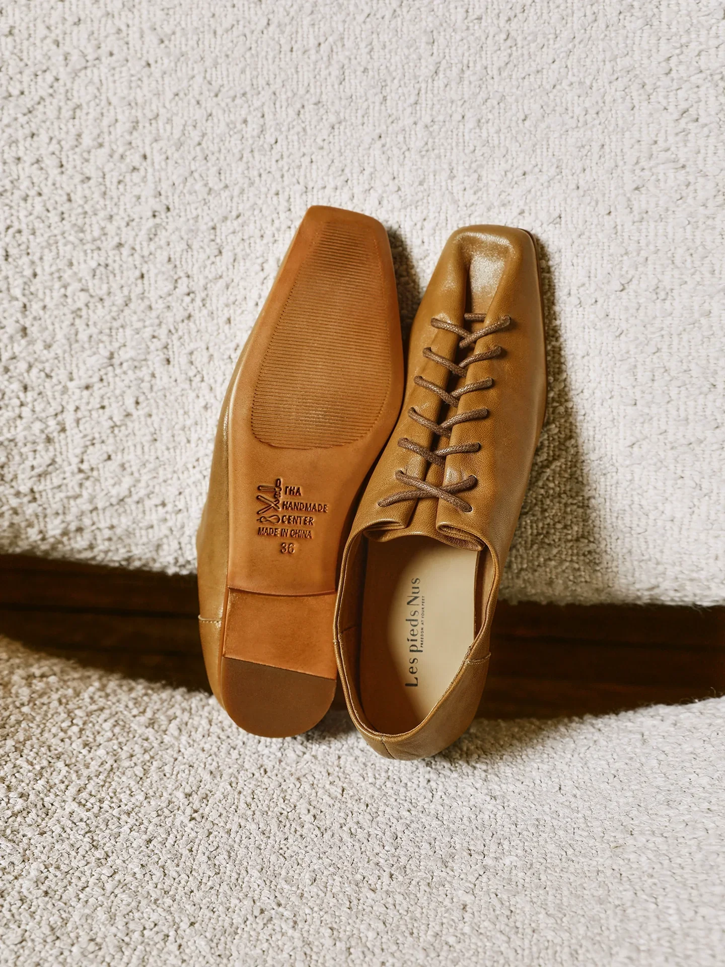 Oil-Waxed Sheepskin Derby - Image 3