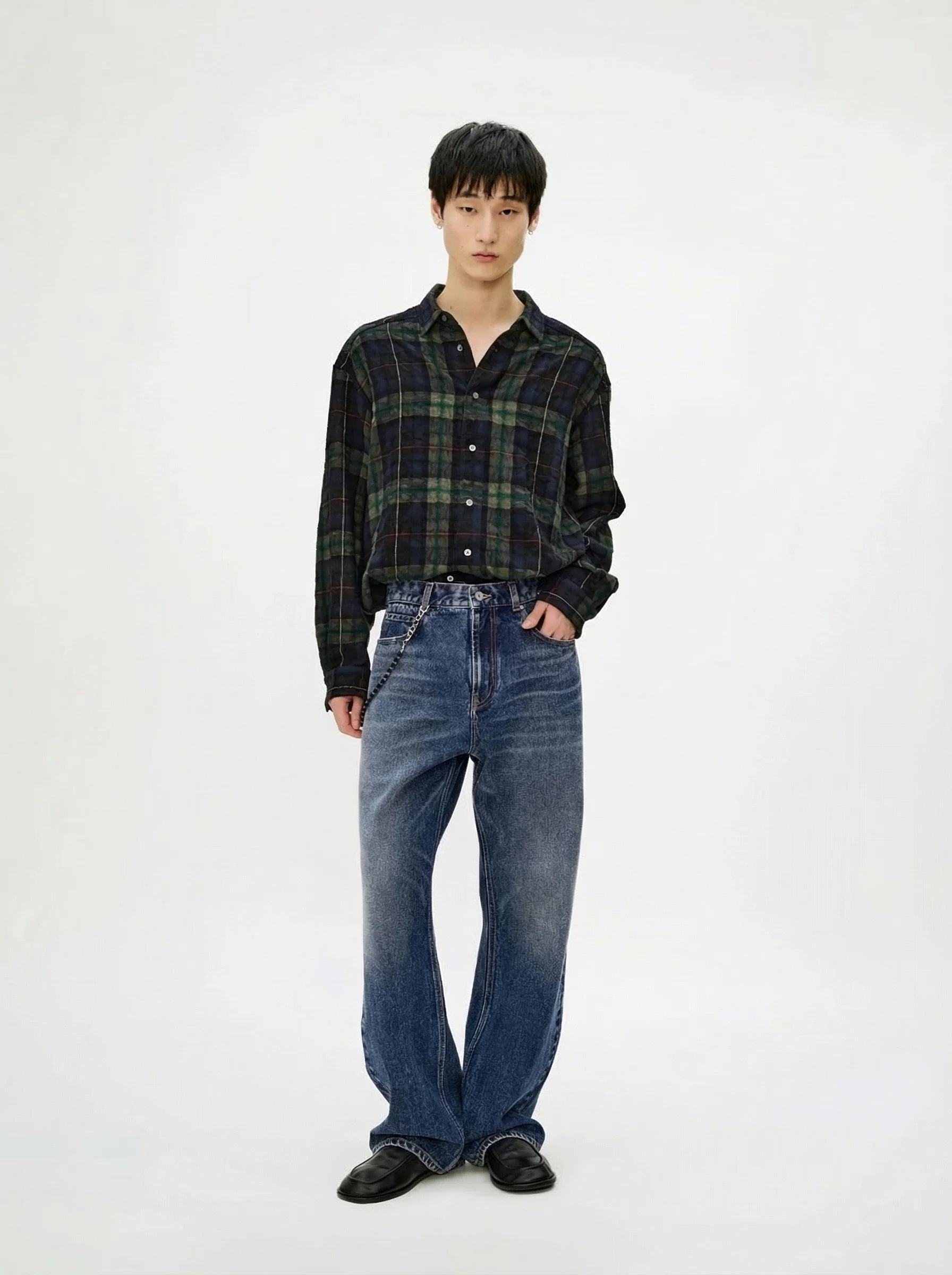 Okayama 15oz Straight-Leg Jeans