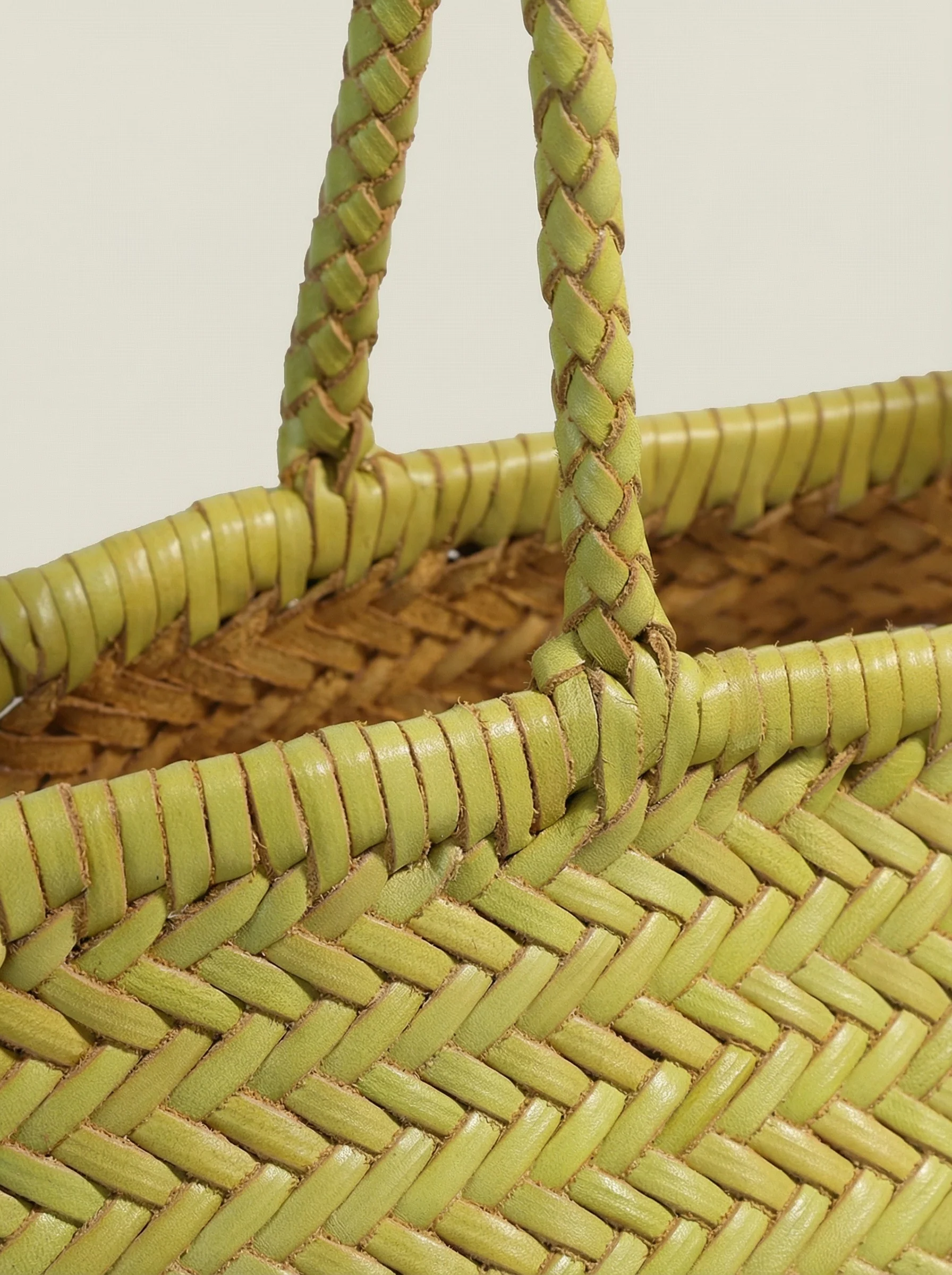 Olive Basket Tote - Image 3