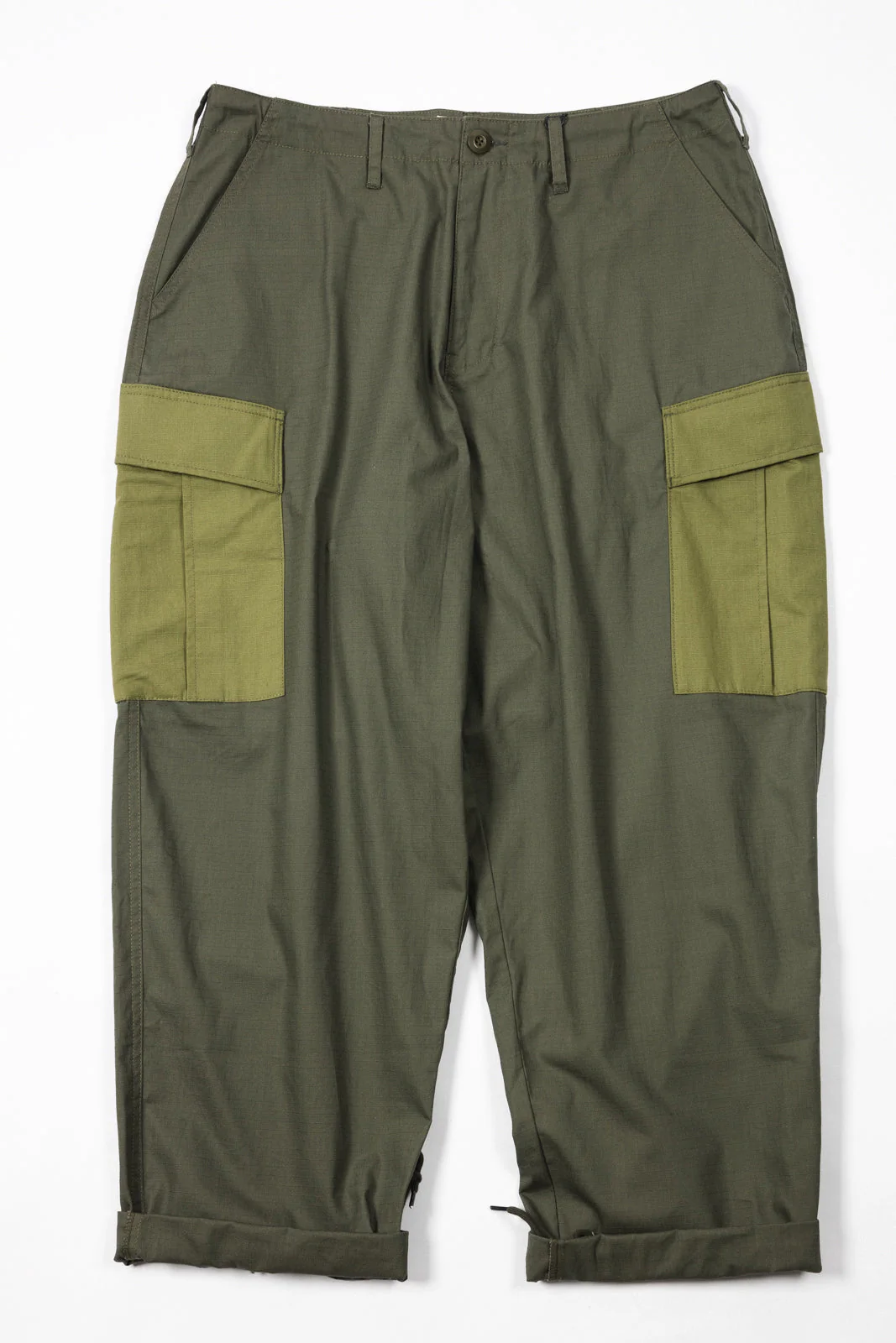 Olive Green Cargo Pants - Image 4