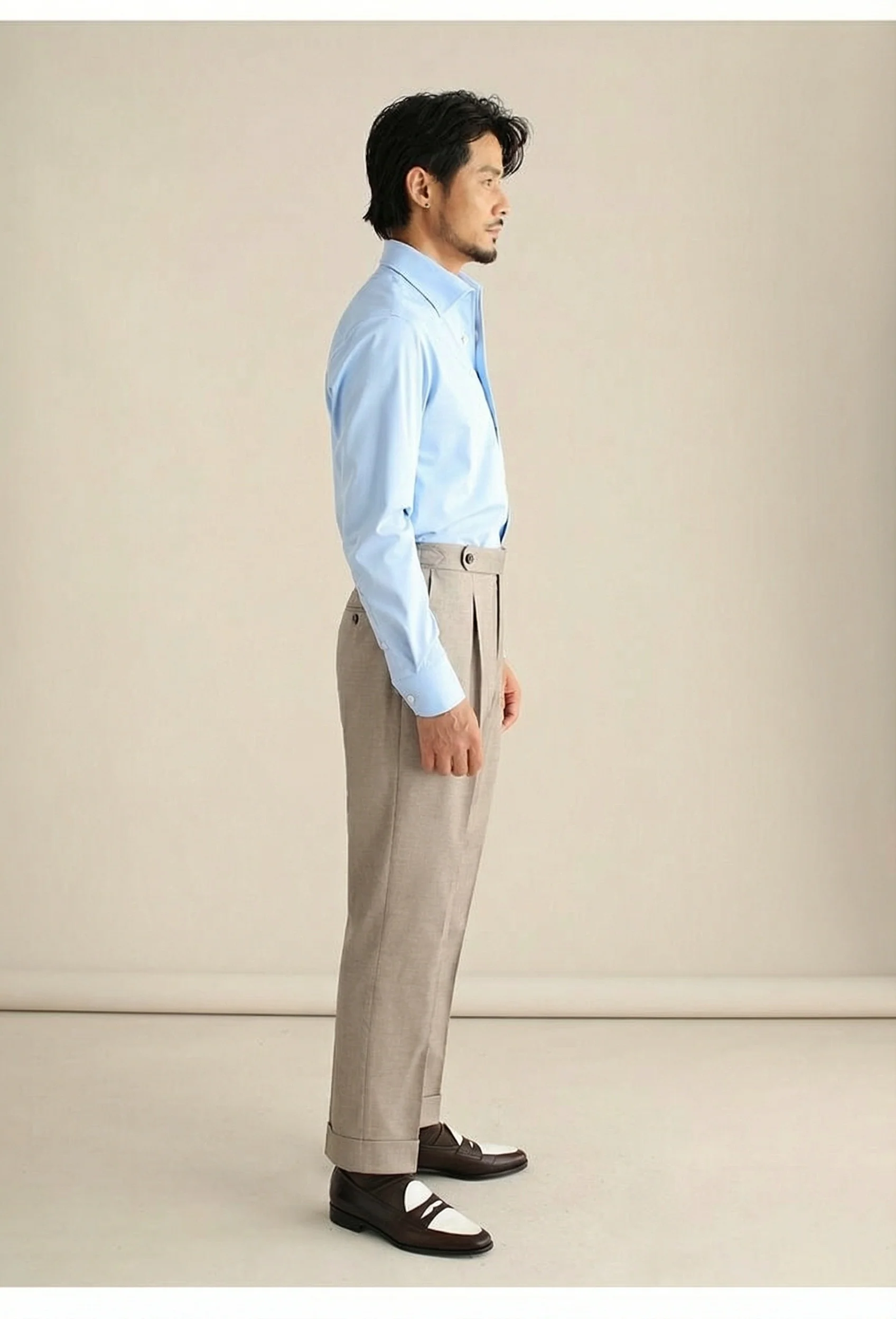 One-Piece Collar Dress Shirt - Image 10