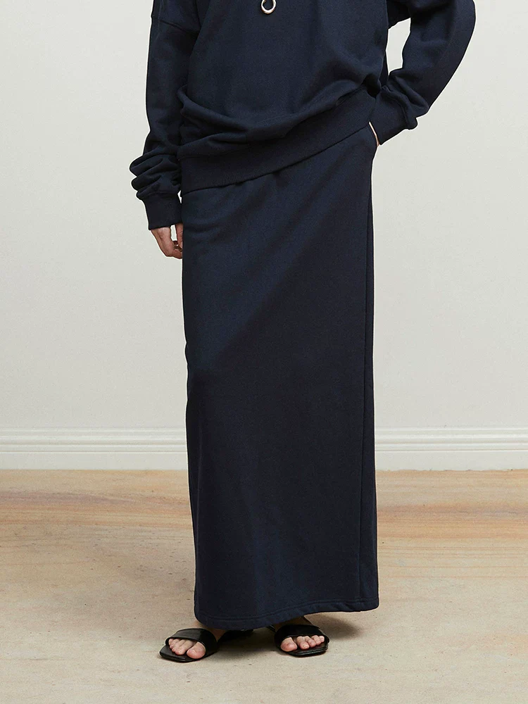 One-Shoulder Sweatshirt Set - Image 2