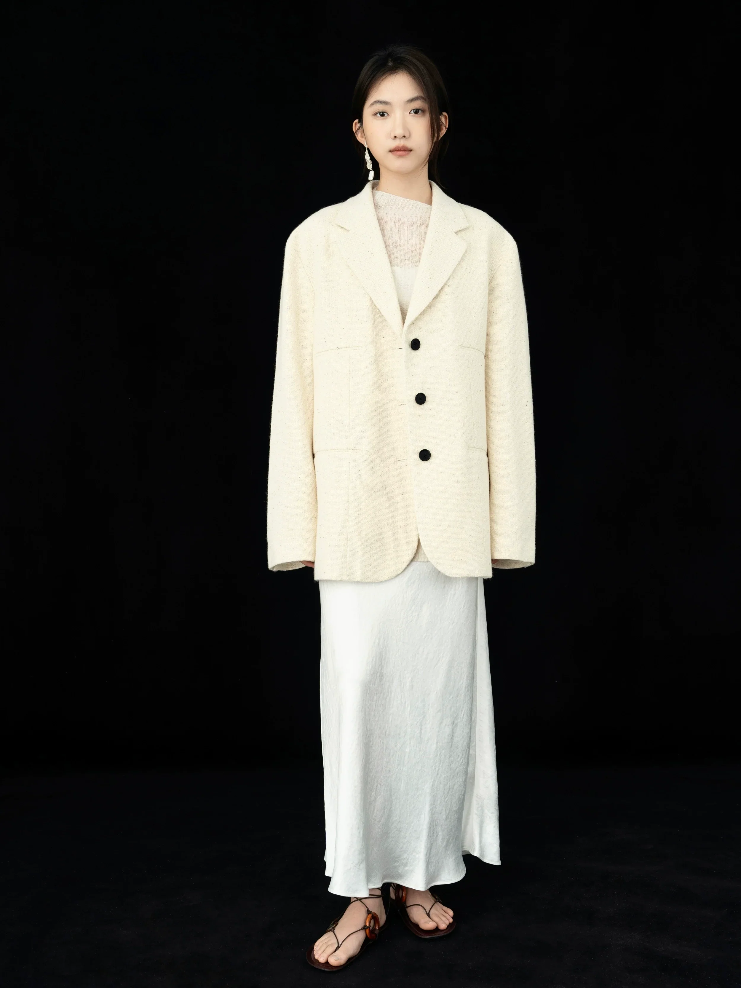 Osaka Cream Blazer - Image 2
