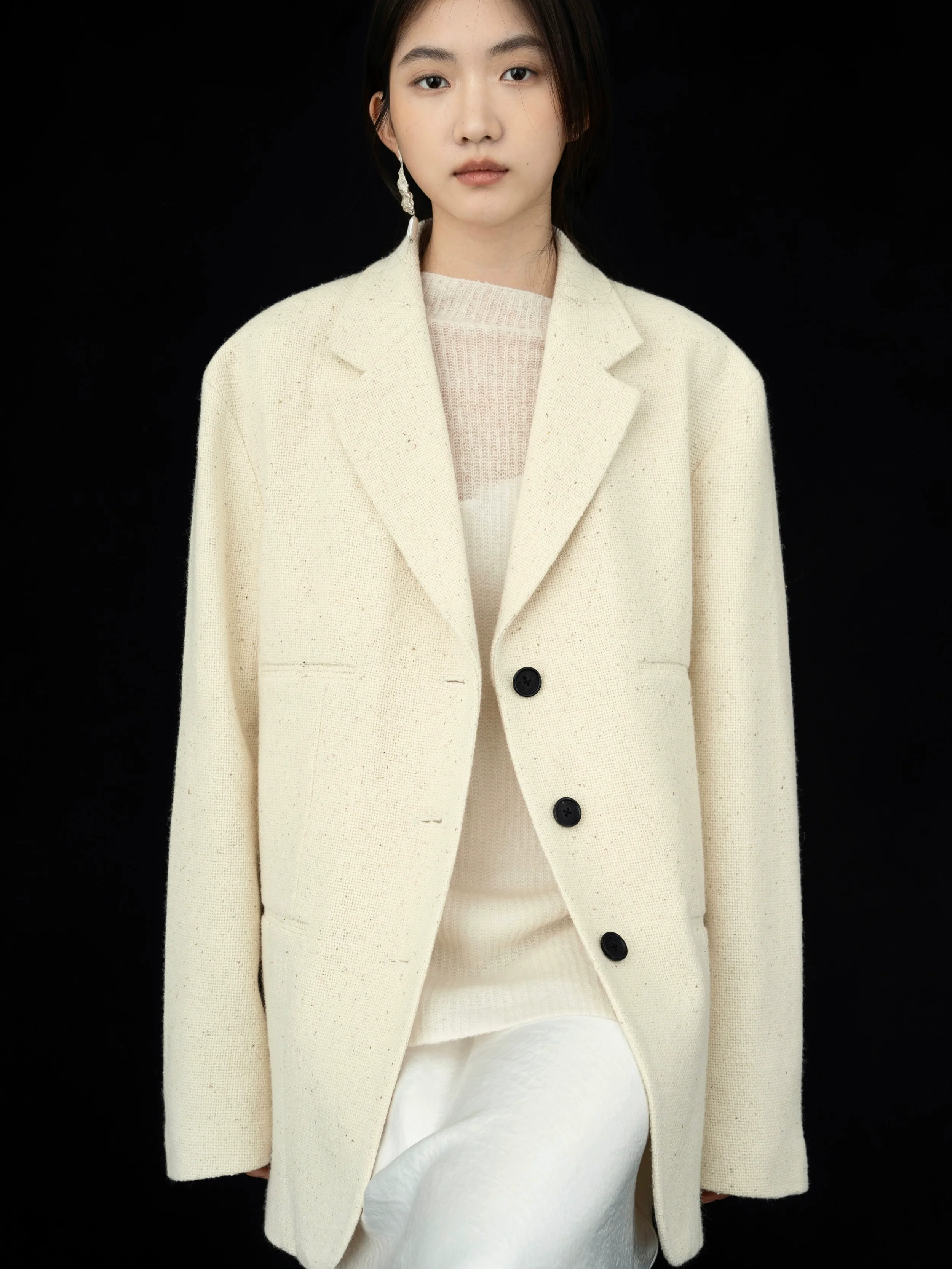 Osaka Cream Blazer - Image 5