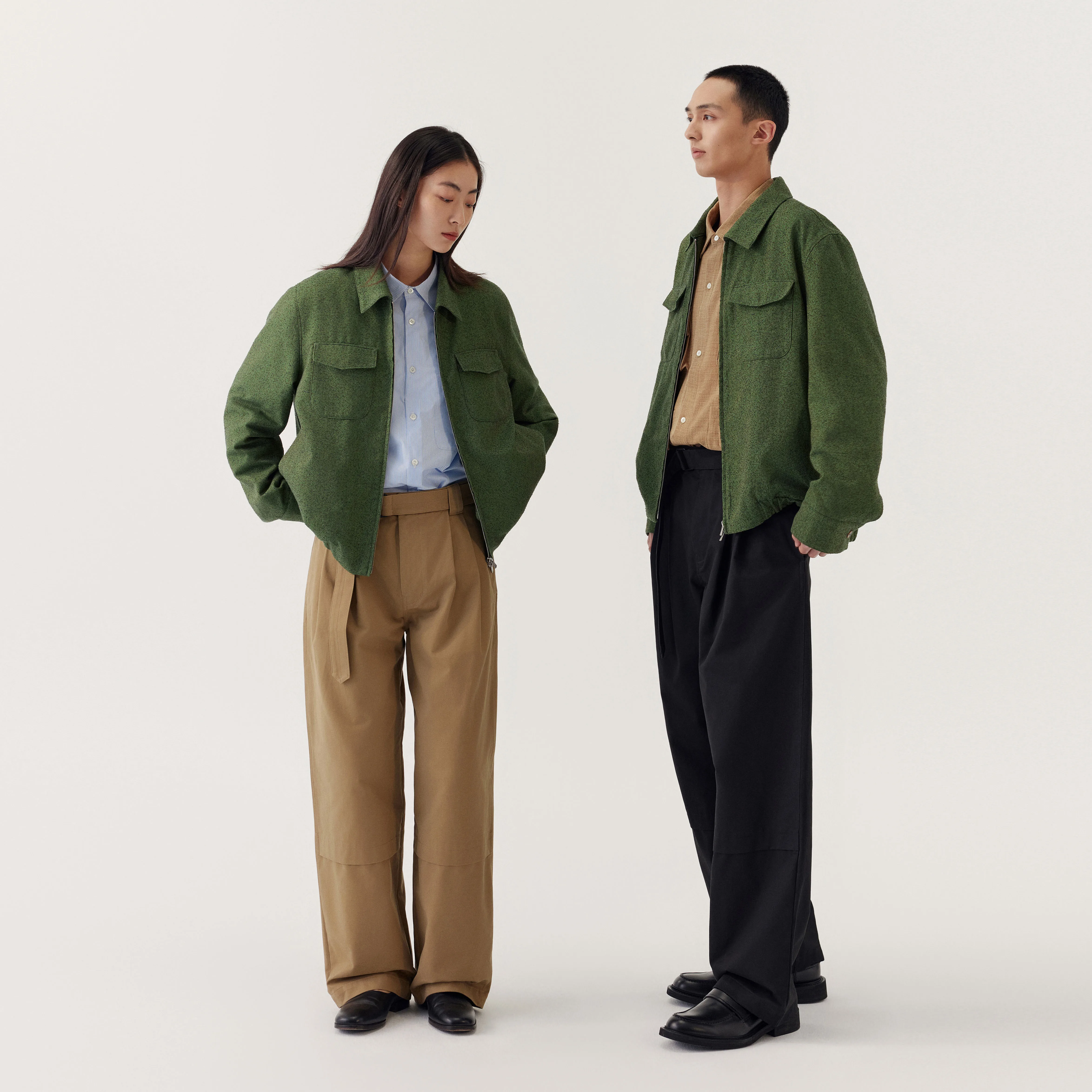 Otis Green Zip Jacket - Image 2
