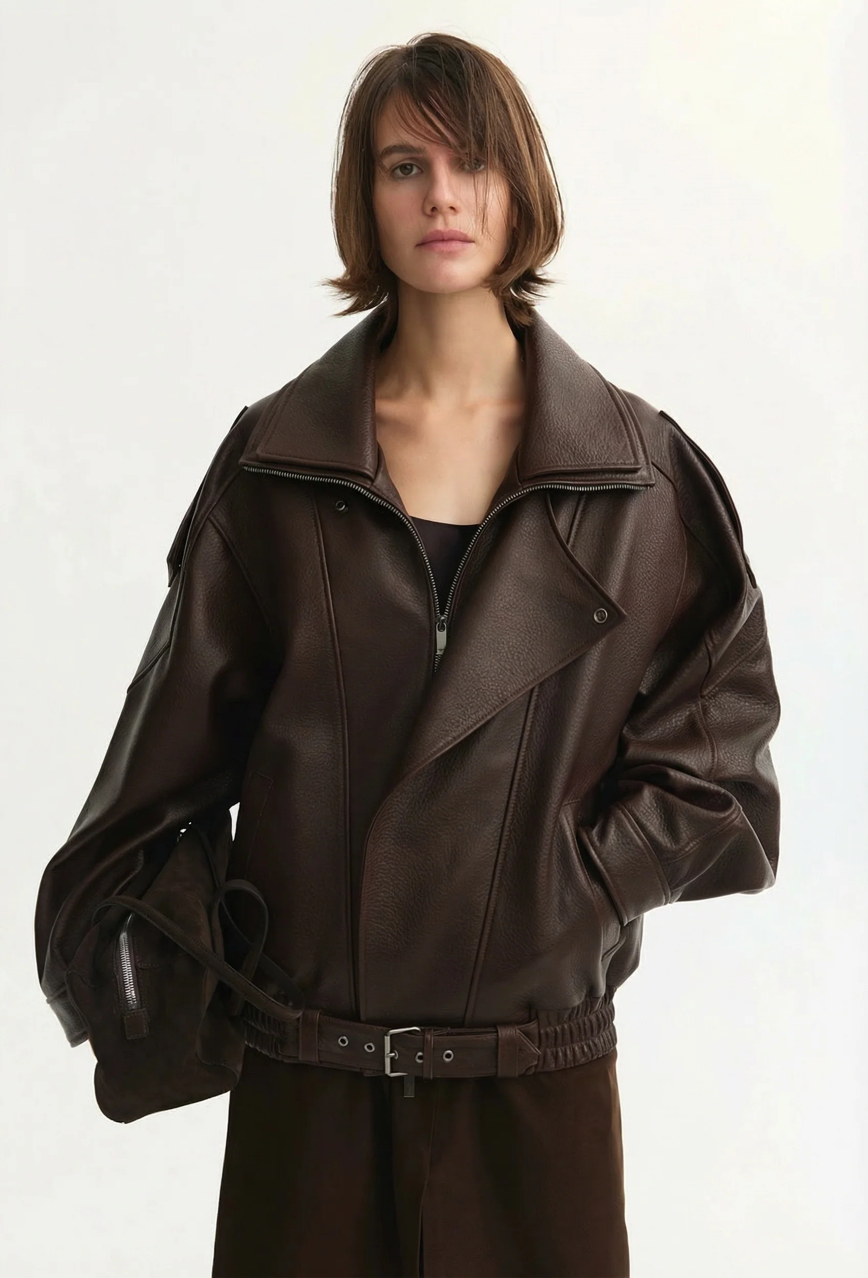 Oversized Biker Jacket