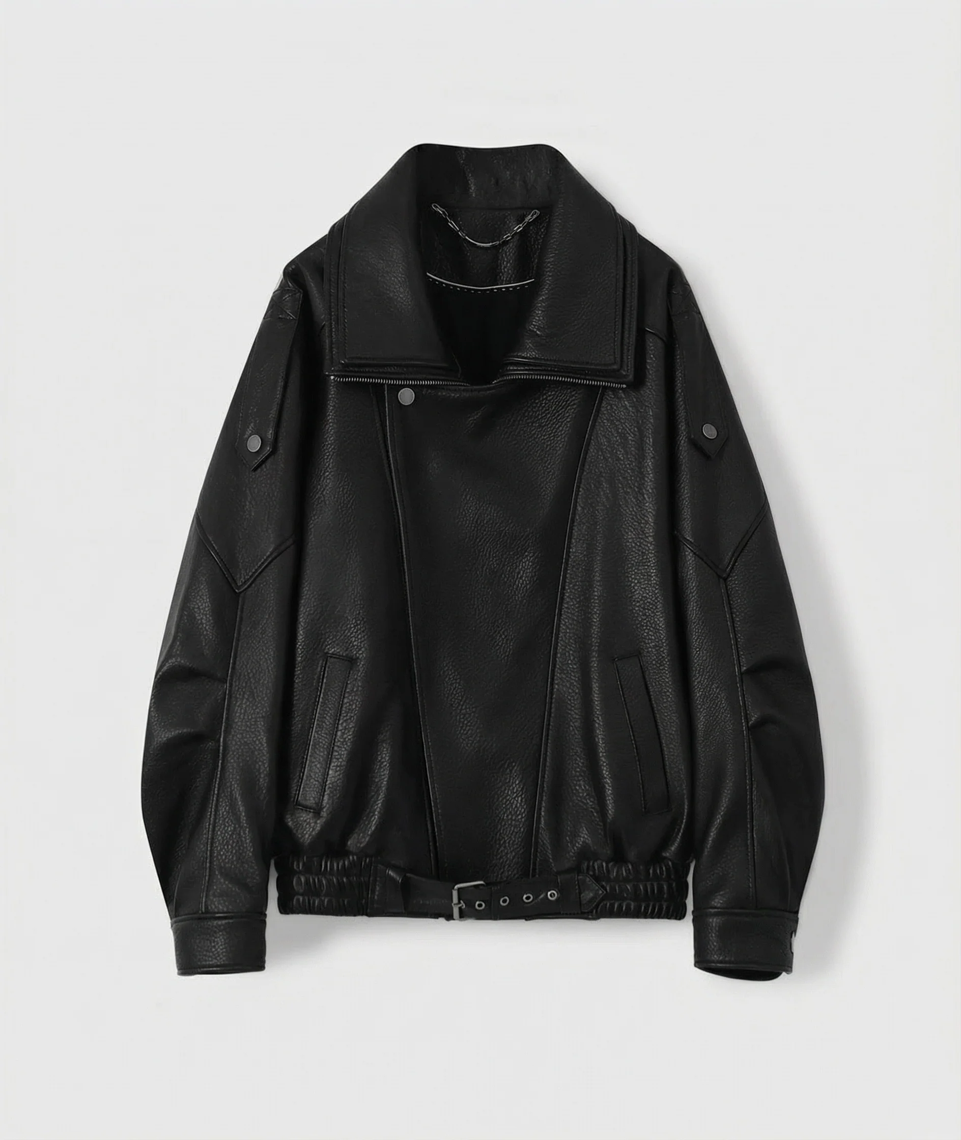 Oversized Biker Jacket - Image 6