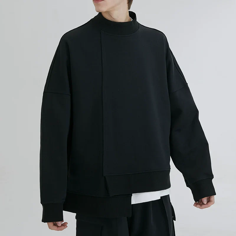 Oversized Black Sweatshirt