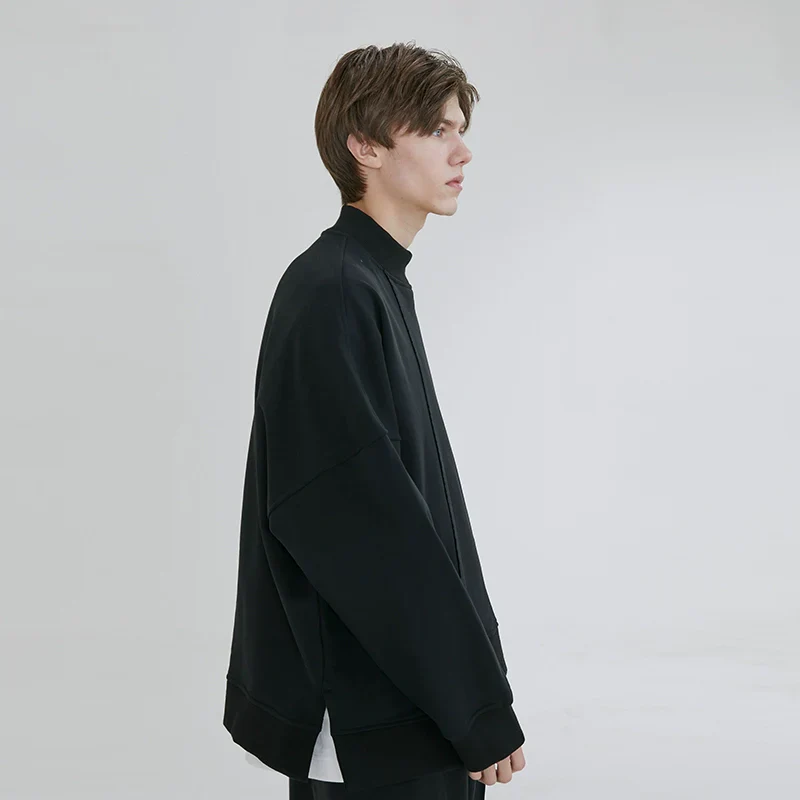 Oversized Black Sweatshirt - Image 3
