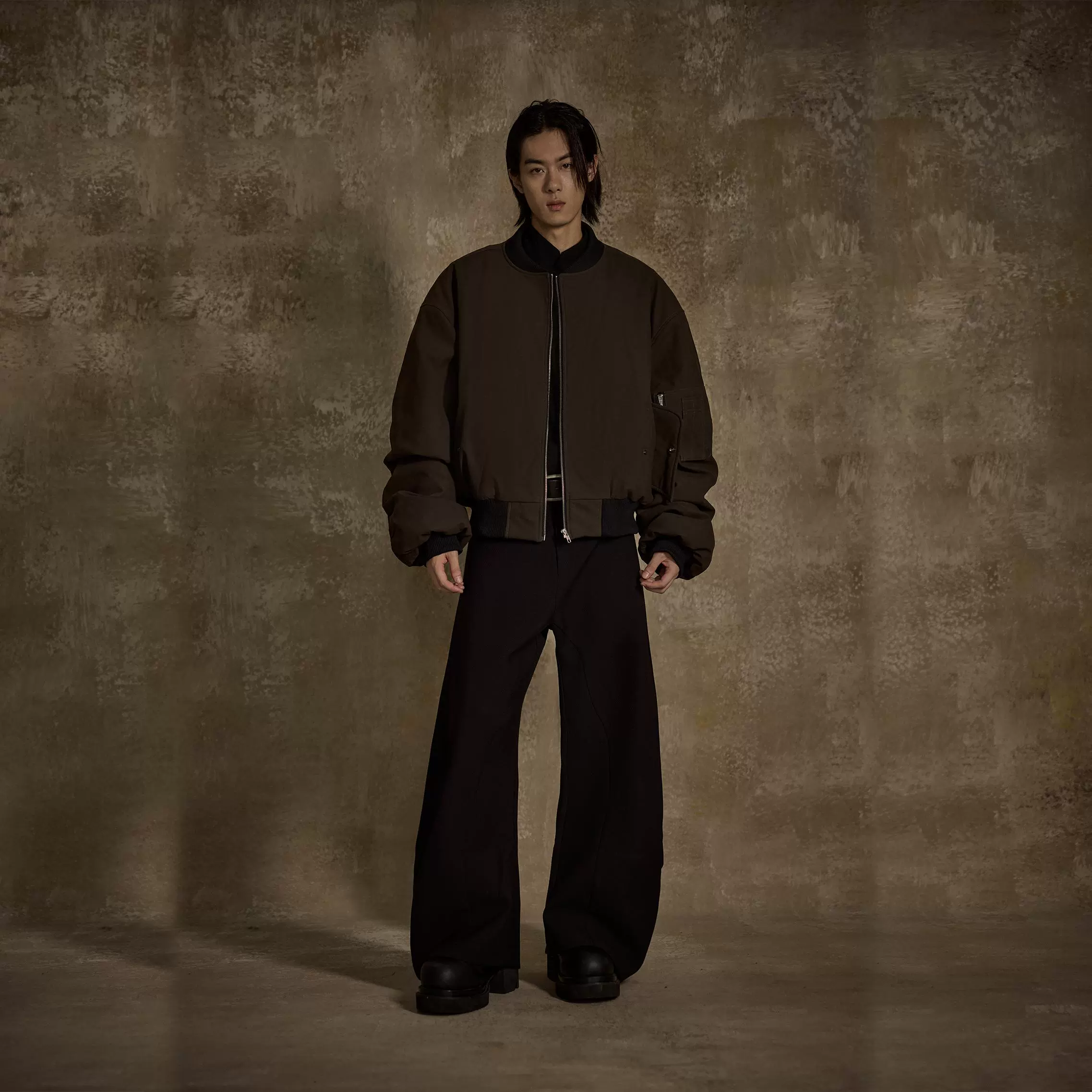 Oversized Bomber Jacket - Image 2