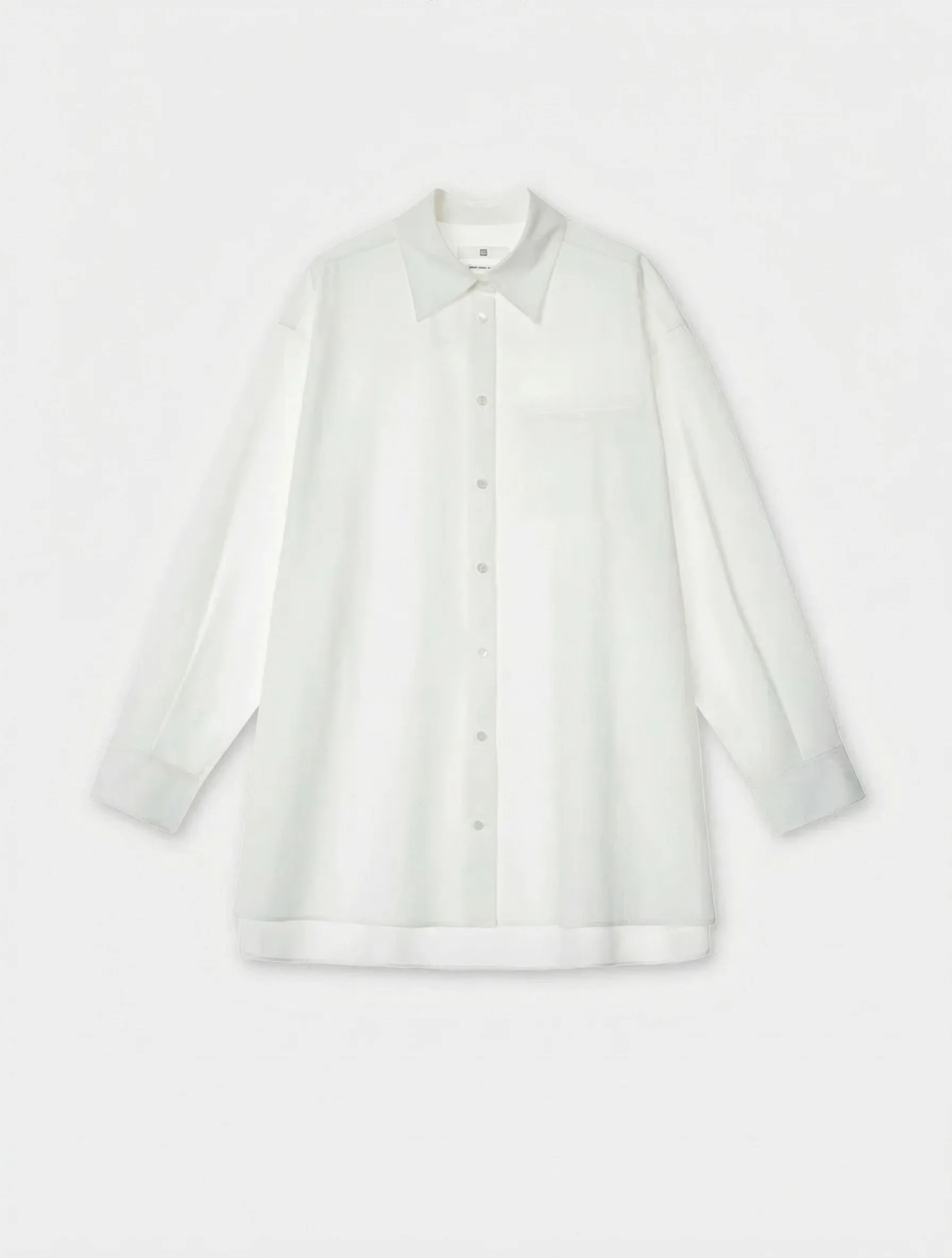 Oversized Button-Up Shirt - Image 8