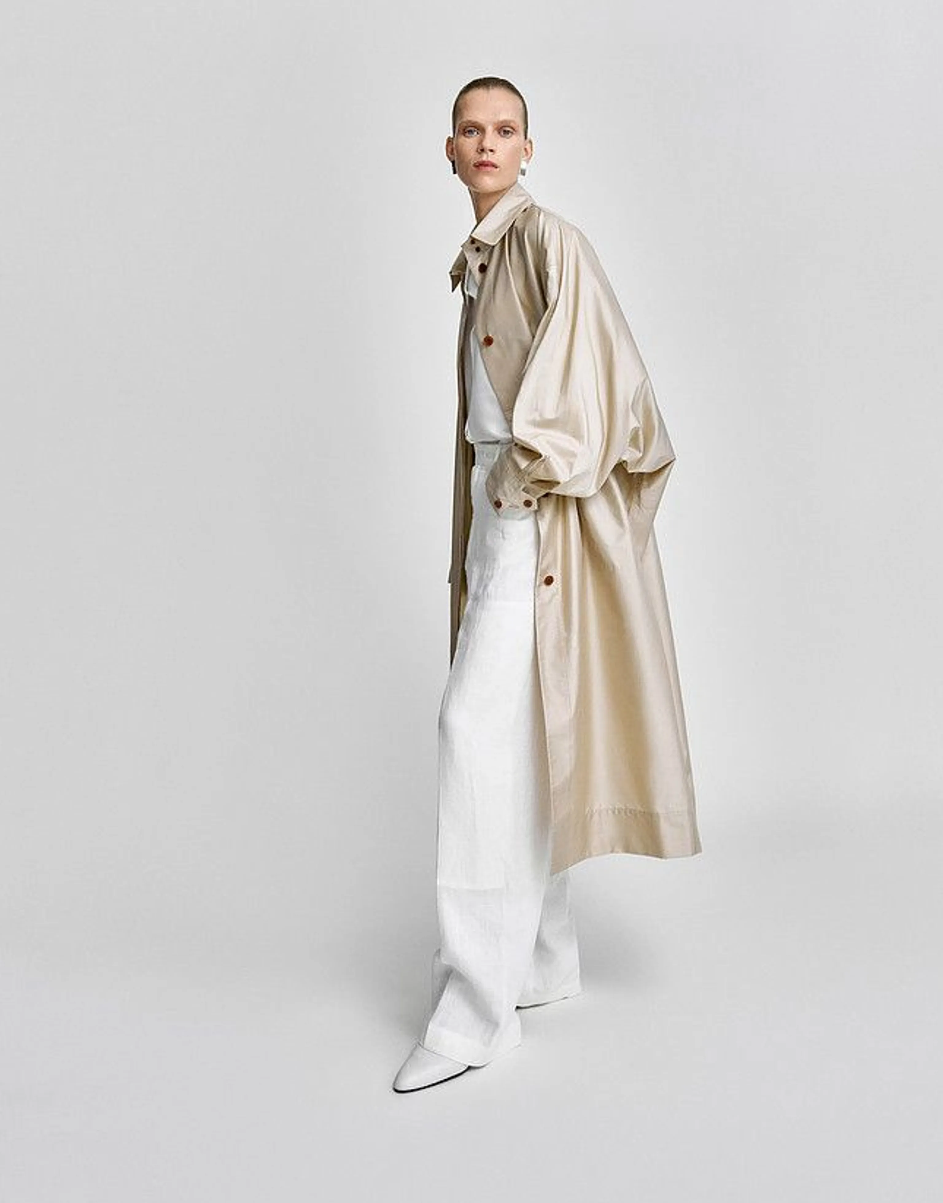 Oversized Cape Trench - Image 5