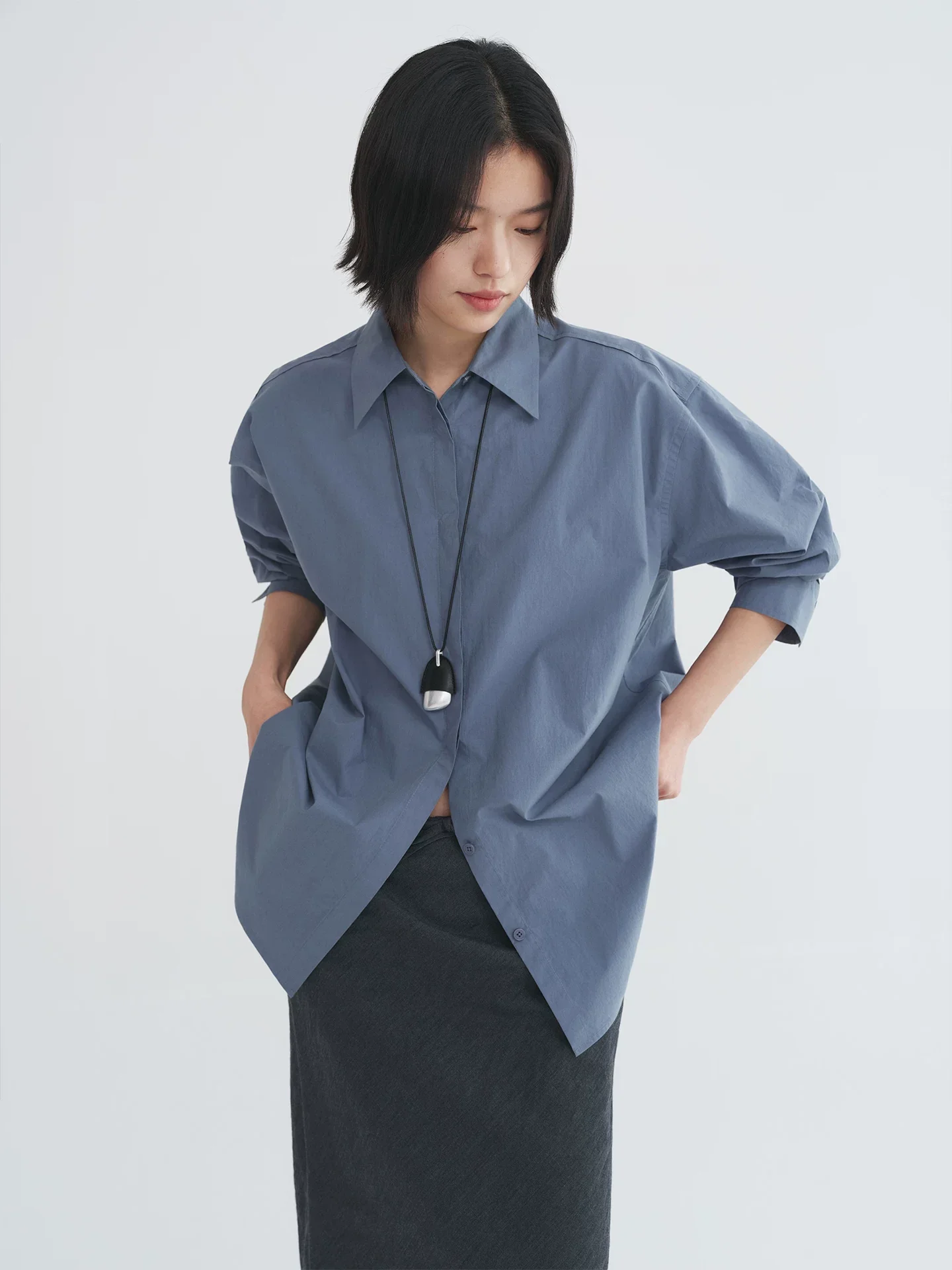 Oversized Cotton Shirt