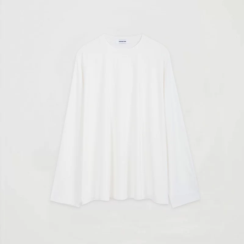 Oversized Crewneck Long Sleeve Tee - Image 6