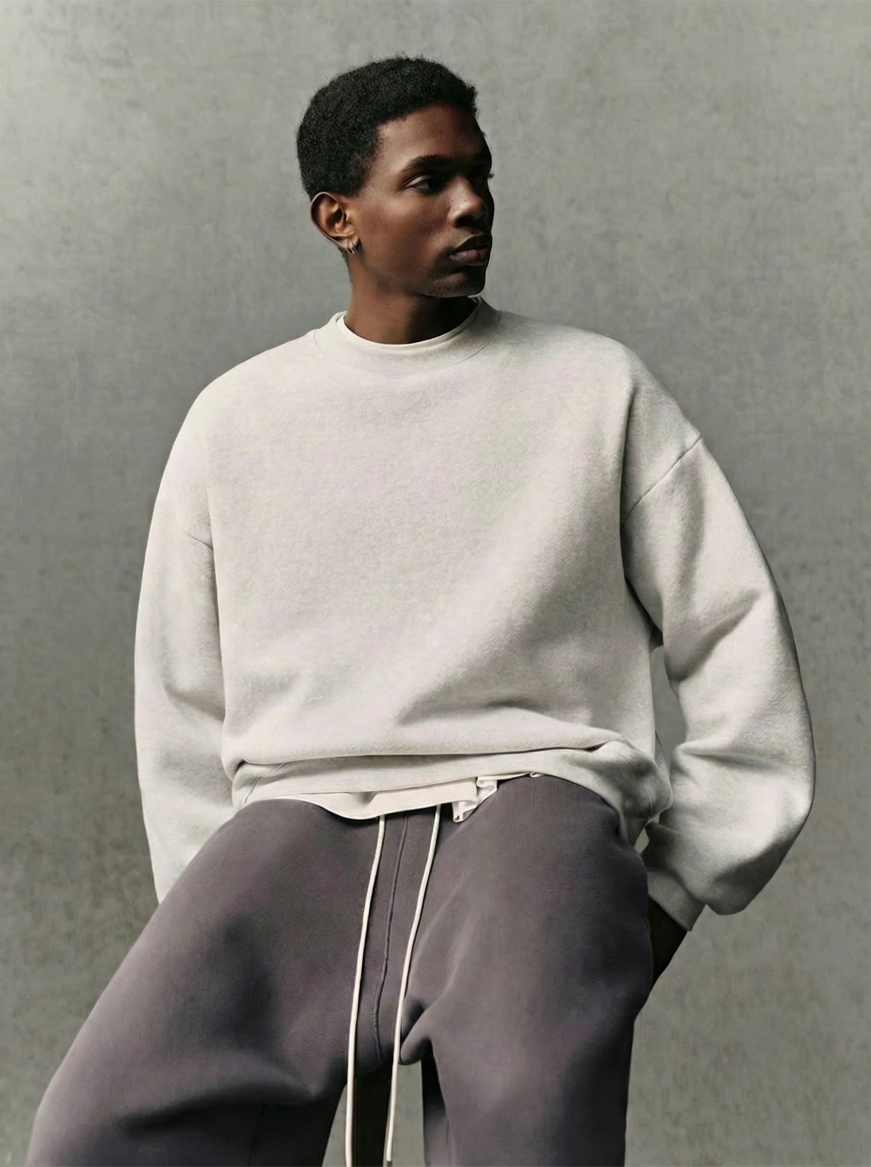 Oversized Crewneck Sweatshirt - Image 6