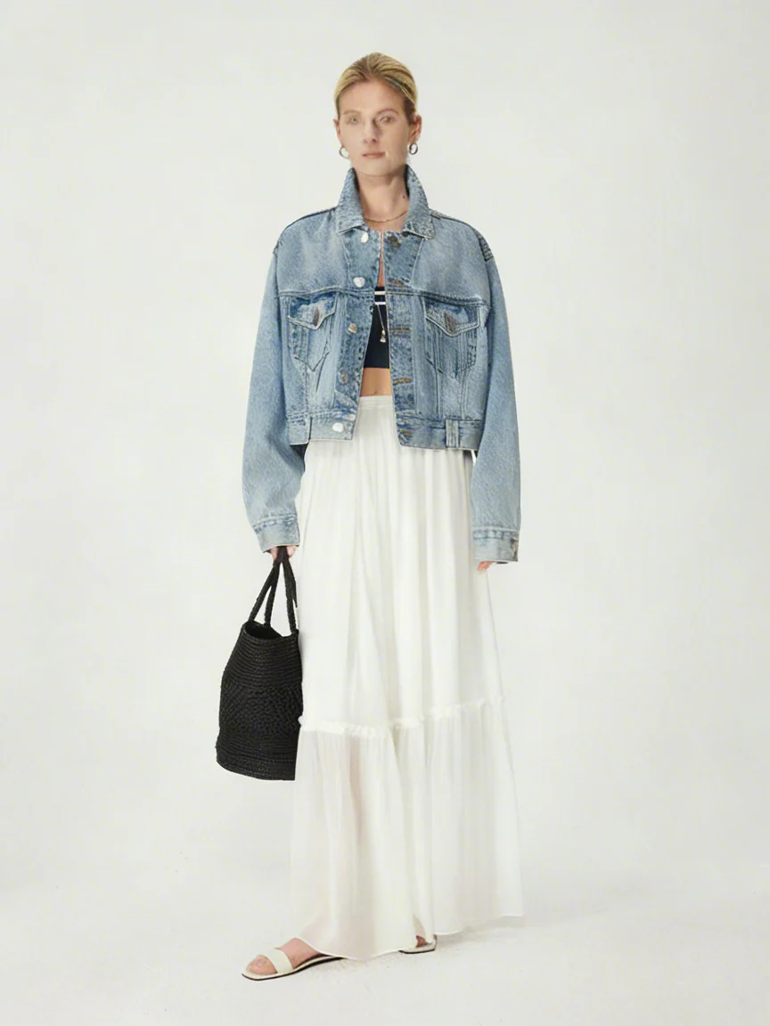 Oversized Denim Jacket - Image 7