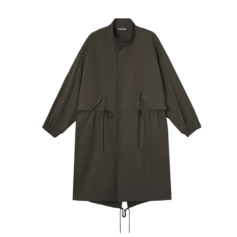 Oversized Drawstring Windbreaker - Image 7