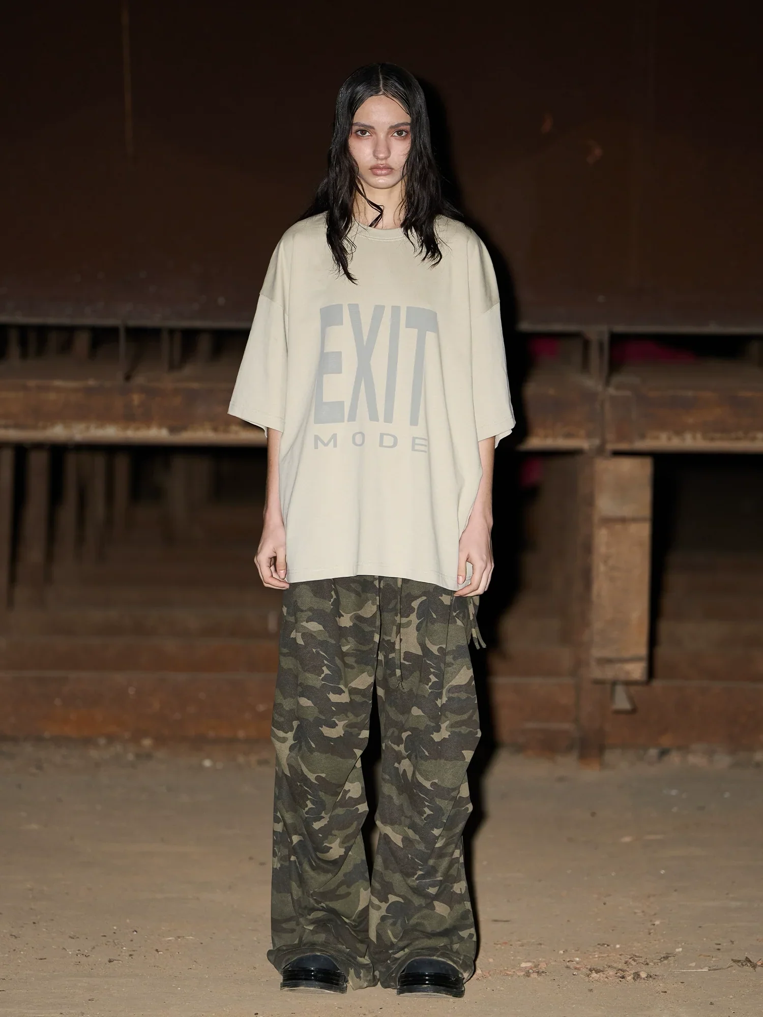 Oversized EXIT MODE Tee - Image 3