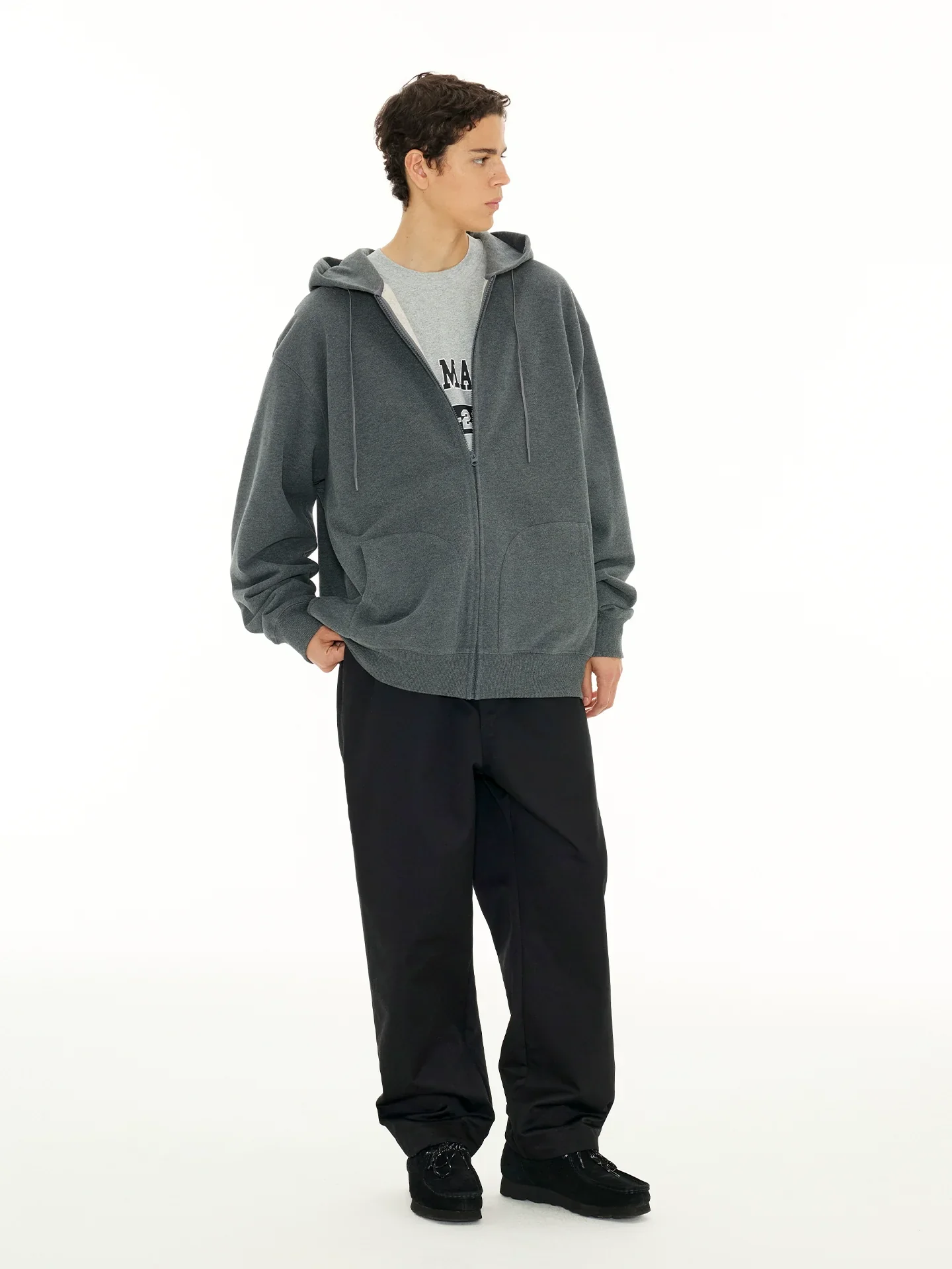 Oversized Full-Zip Hoodie - Image 4