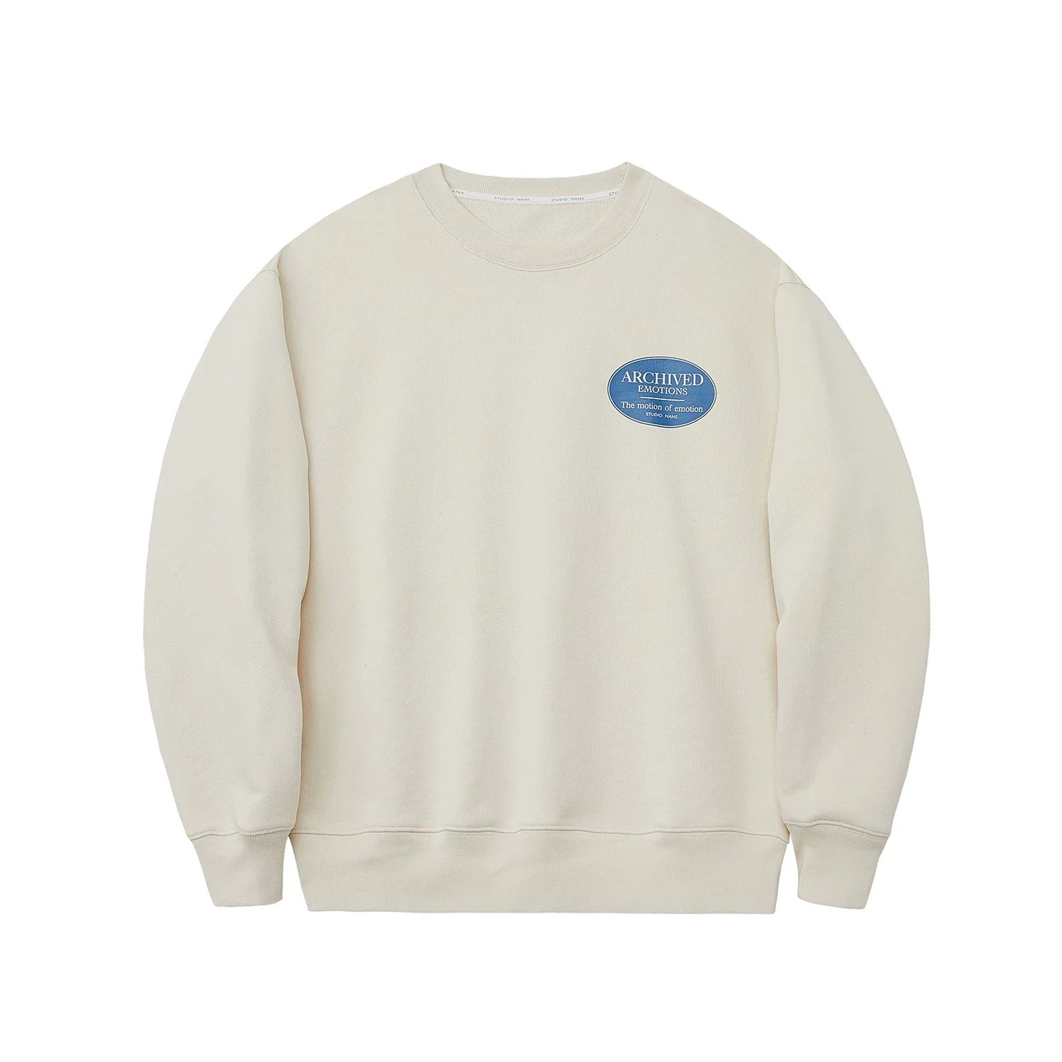 Oversized Heavyweight Cotton Terry Crewneck - Image 6
