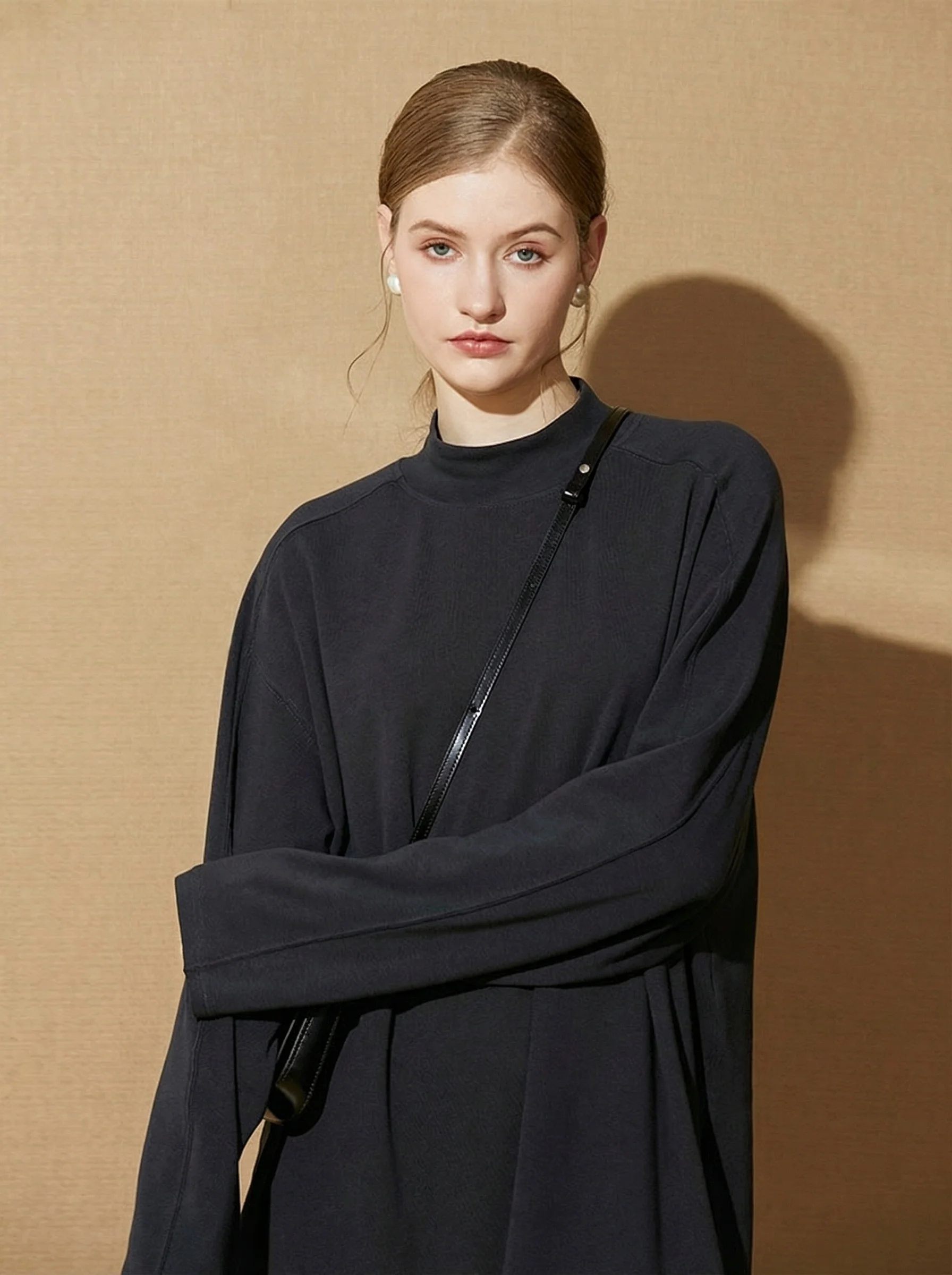 Oversized Knit Tunic Dress