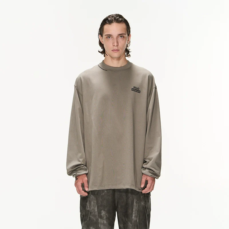 Oversized Logo Long-Sleeve Tee - Image 6