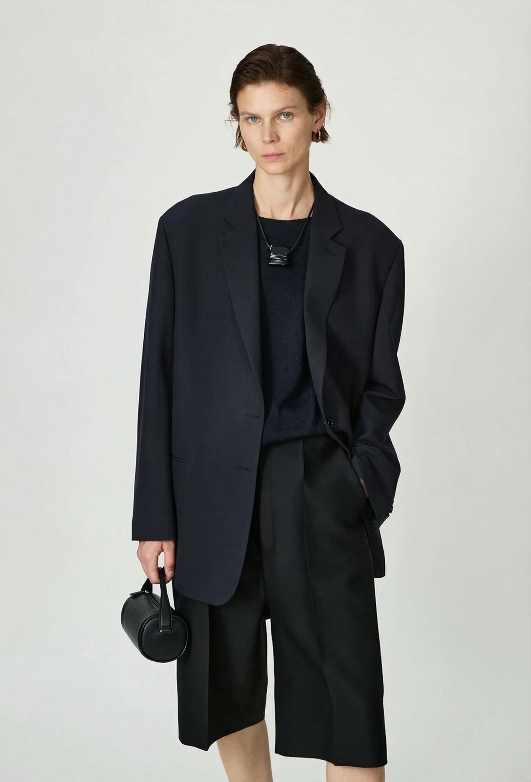 Oversized Notch Blazer
