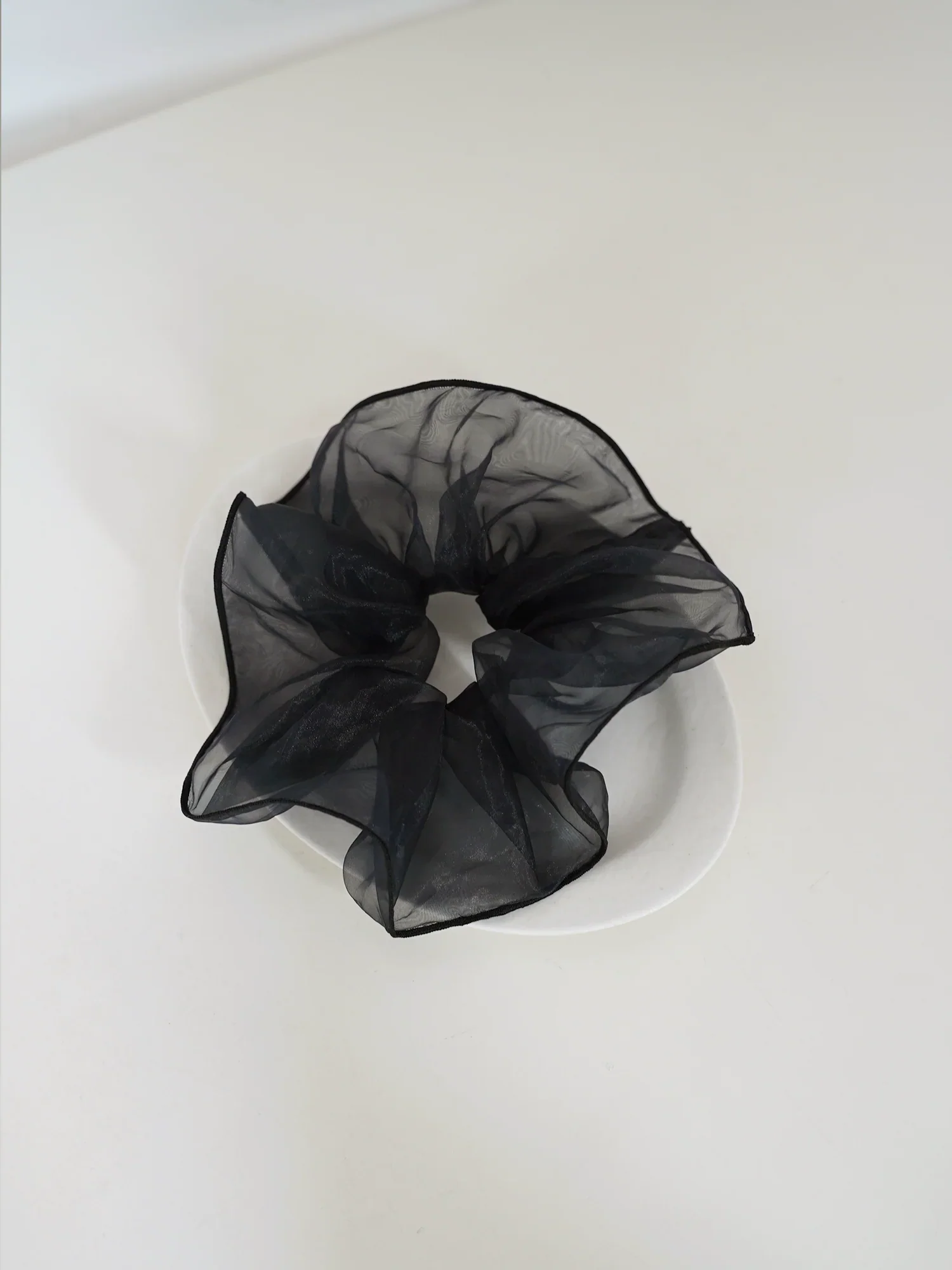 Oversized Organza Scrunchie - Image 3