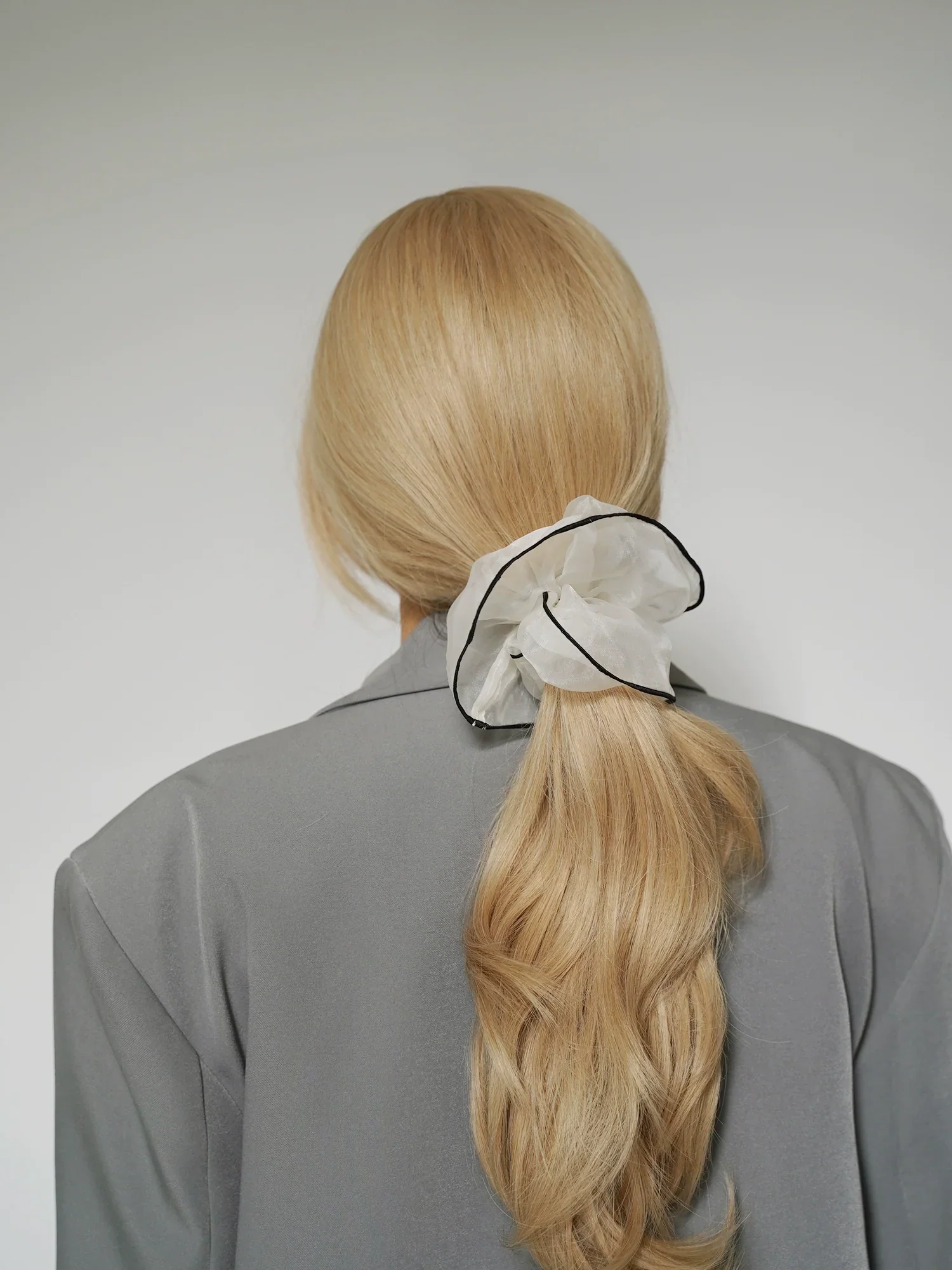 Oversized Organza Scrunchie - Image 5