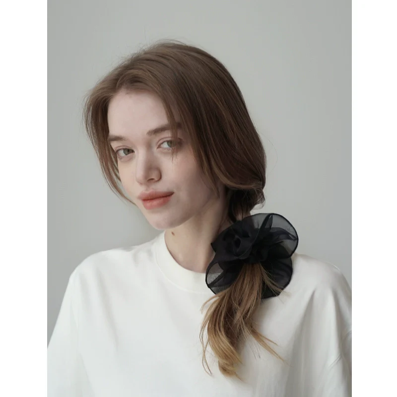 Oversized Organza Scrunchie - Image 7